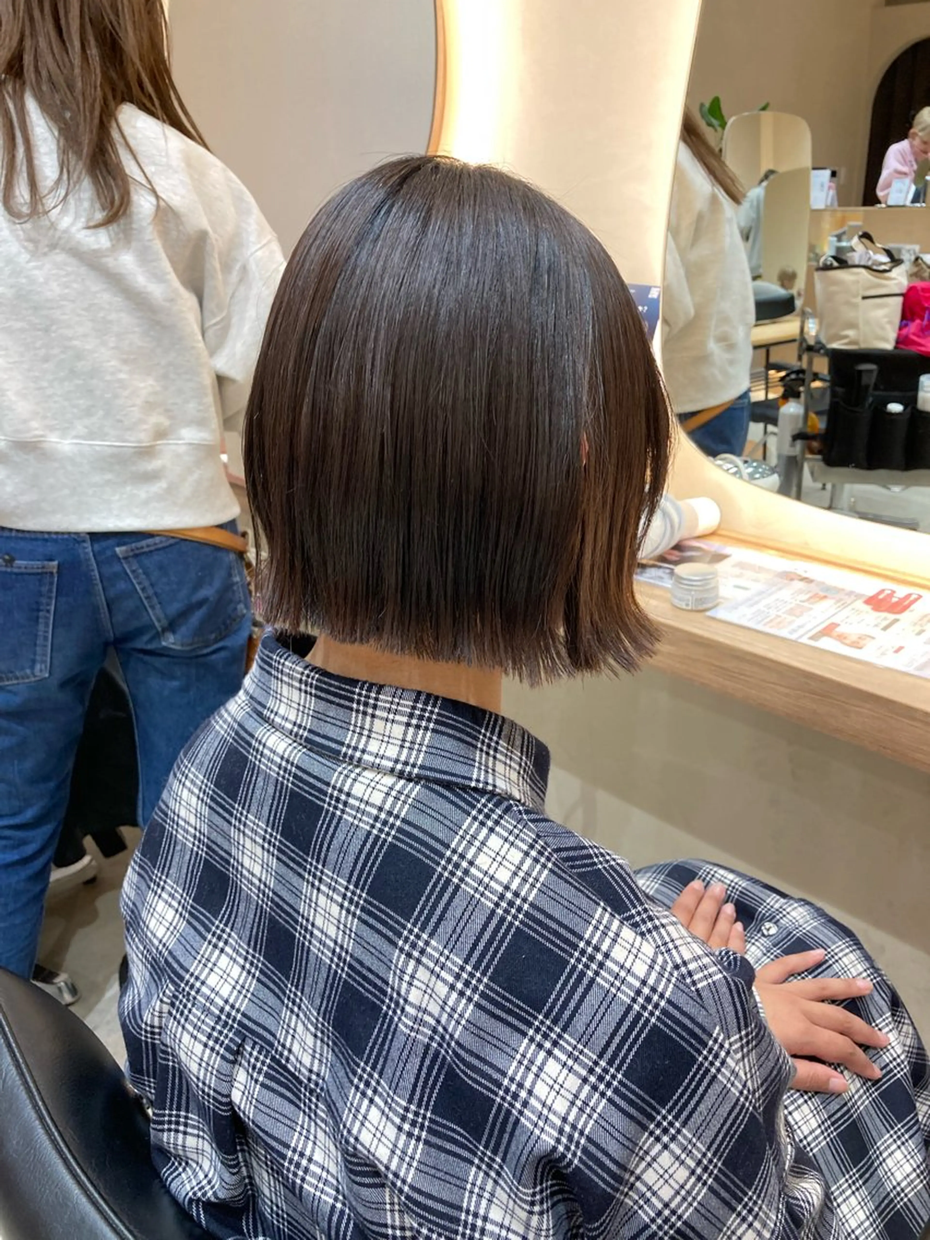 ミディアム 🌈新田 みどり🌈のヘアスタイル