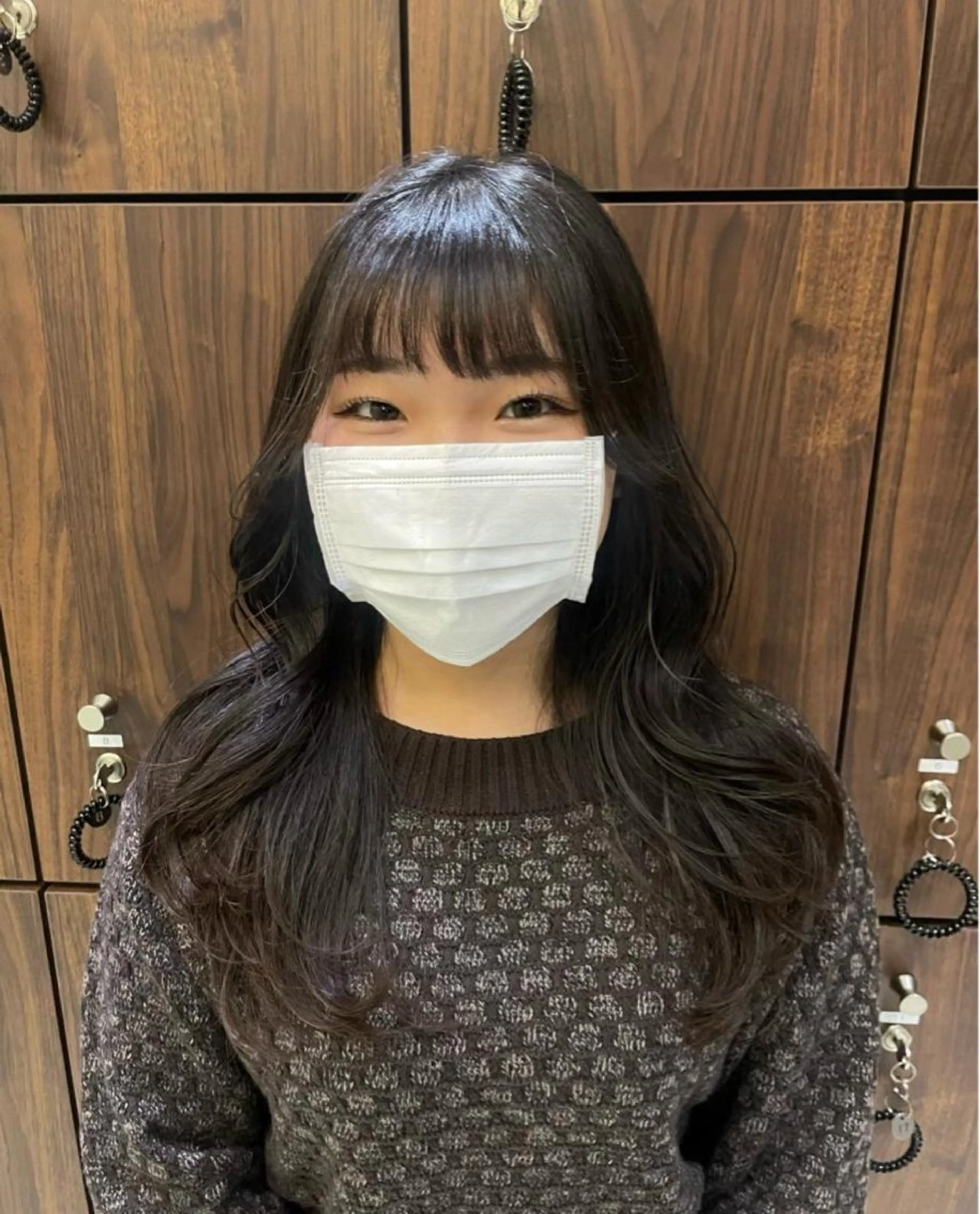 ロング カット 韓国風ヘア/パーマ ♡あゆのヘアスタイル