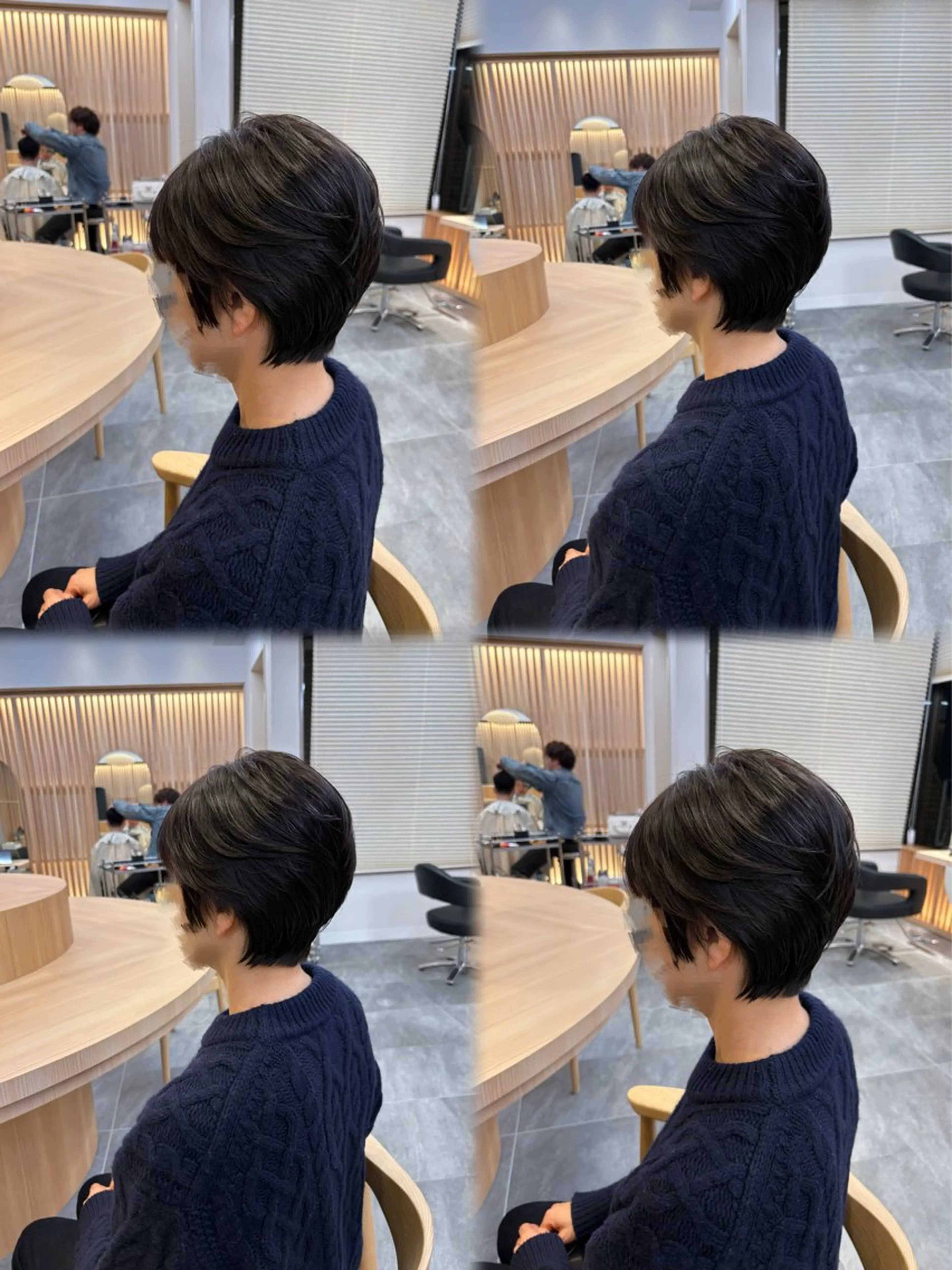 ショート Ella所属・nana【艶髪】/ レイヤー/縮毛矯正のヘアスタイル