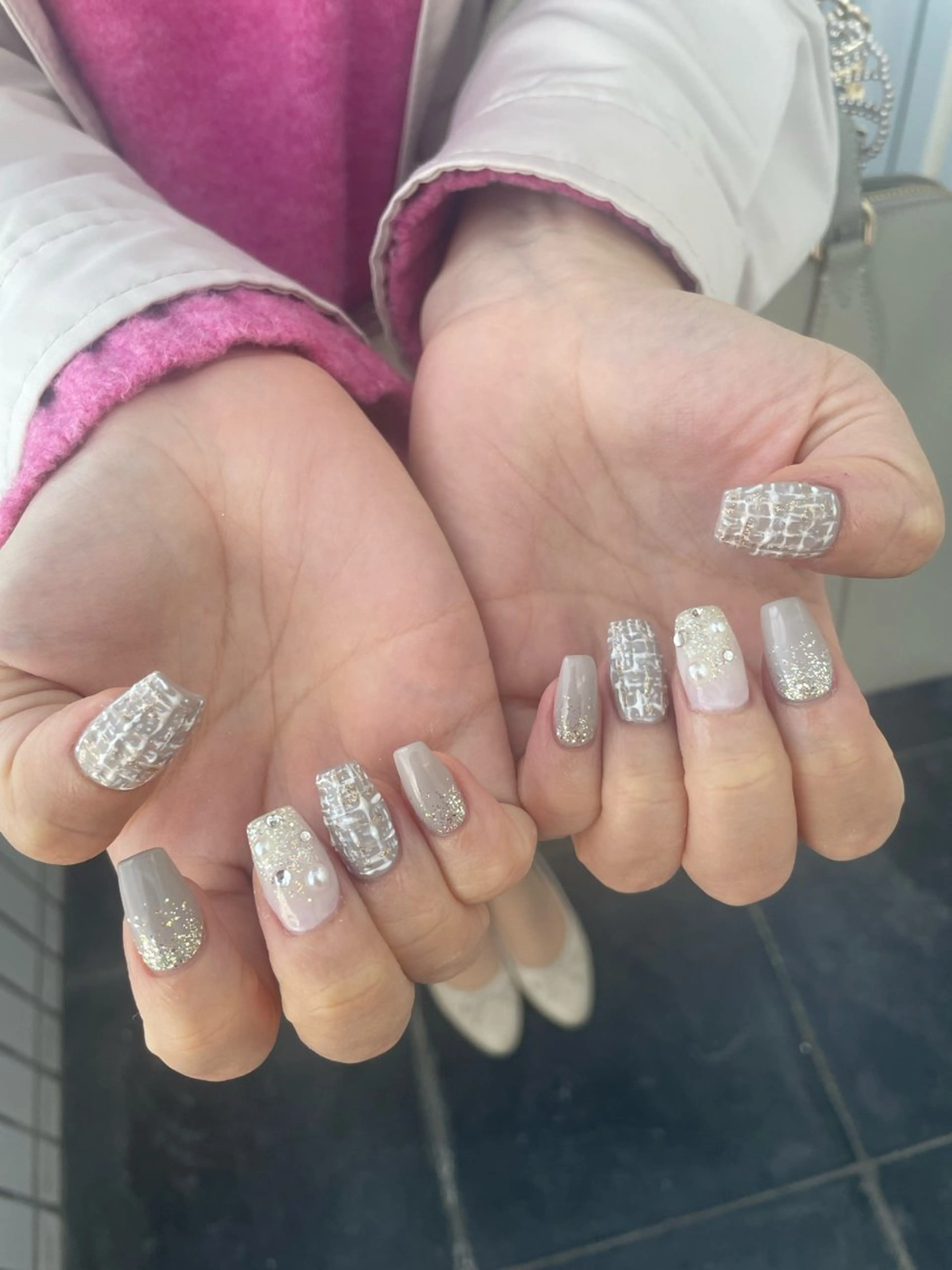 ネイル ハンドネイル Nail ヌシん家 AKANEのネイルデザイン