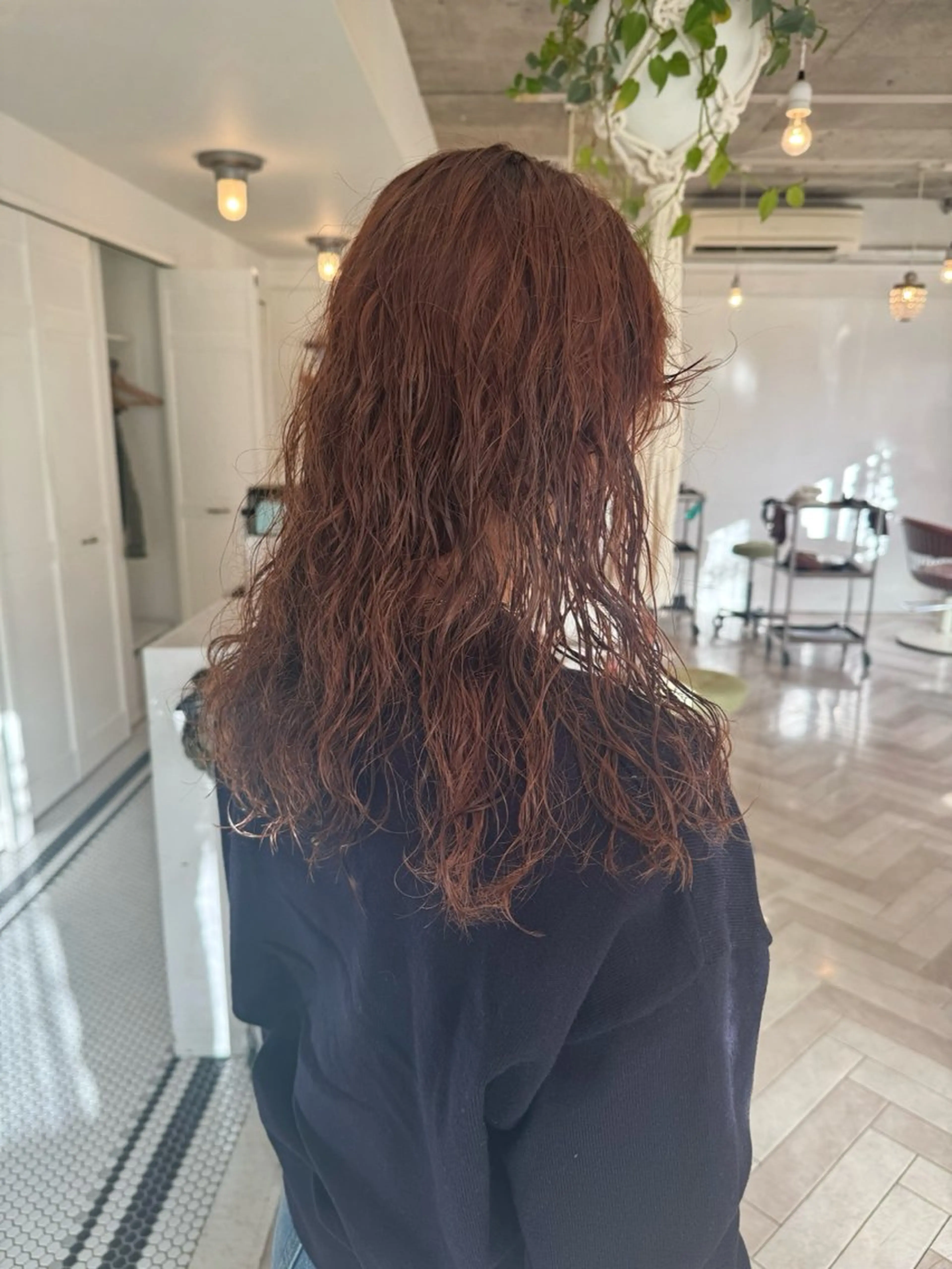 カラー ヘアカラー ブリーチカラー🎀 韓国風/寺門美優のヘアスタイル