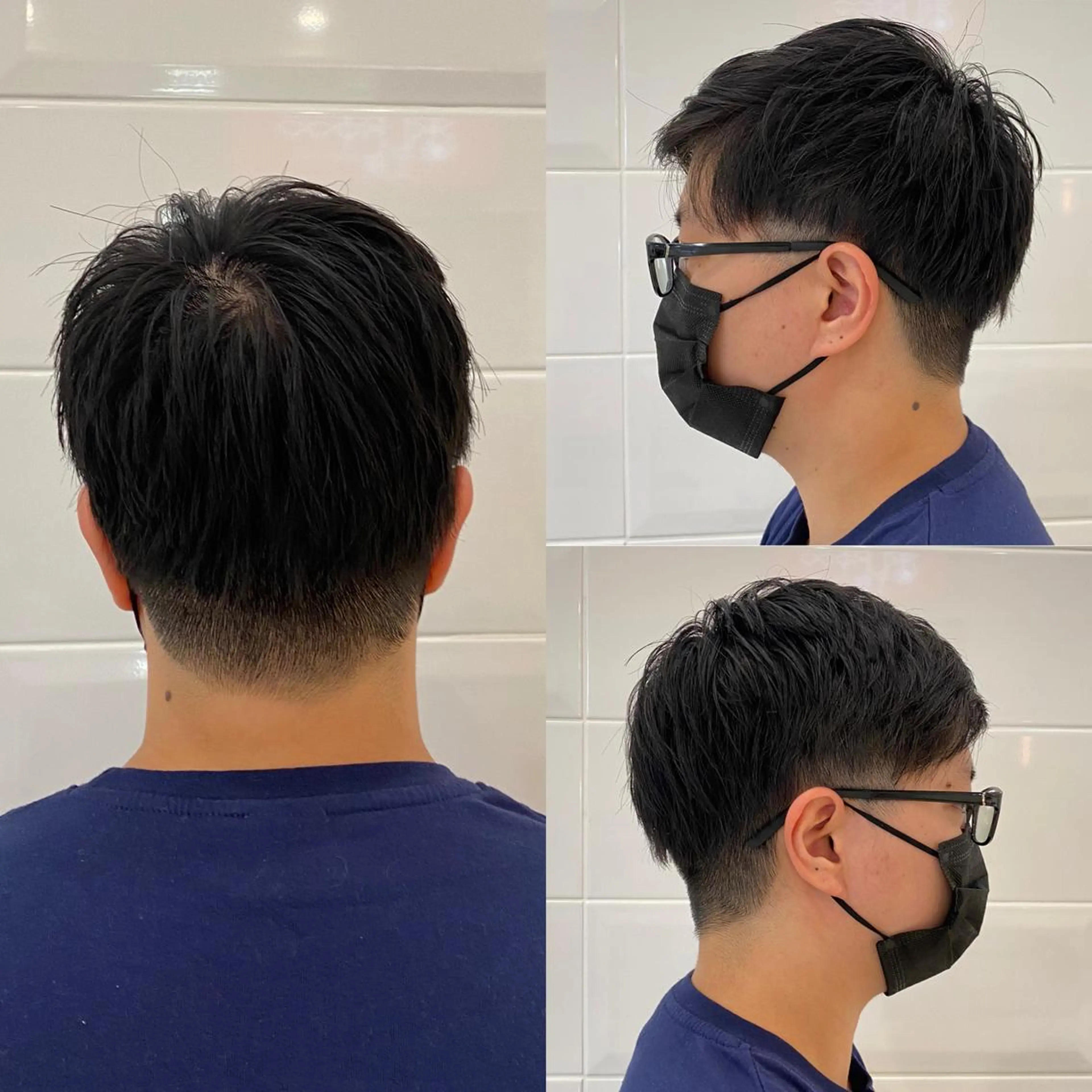 メンズ ツーブロック 刈り上げ 竹内 美貴のヘアスタイル