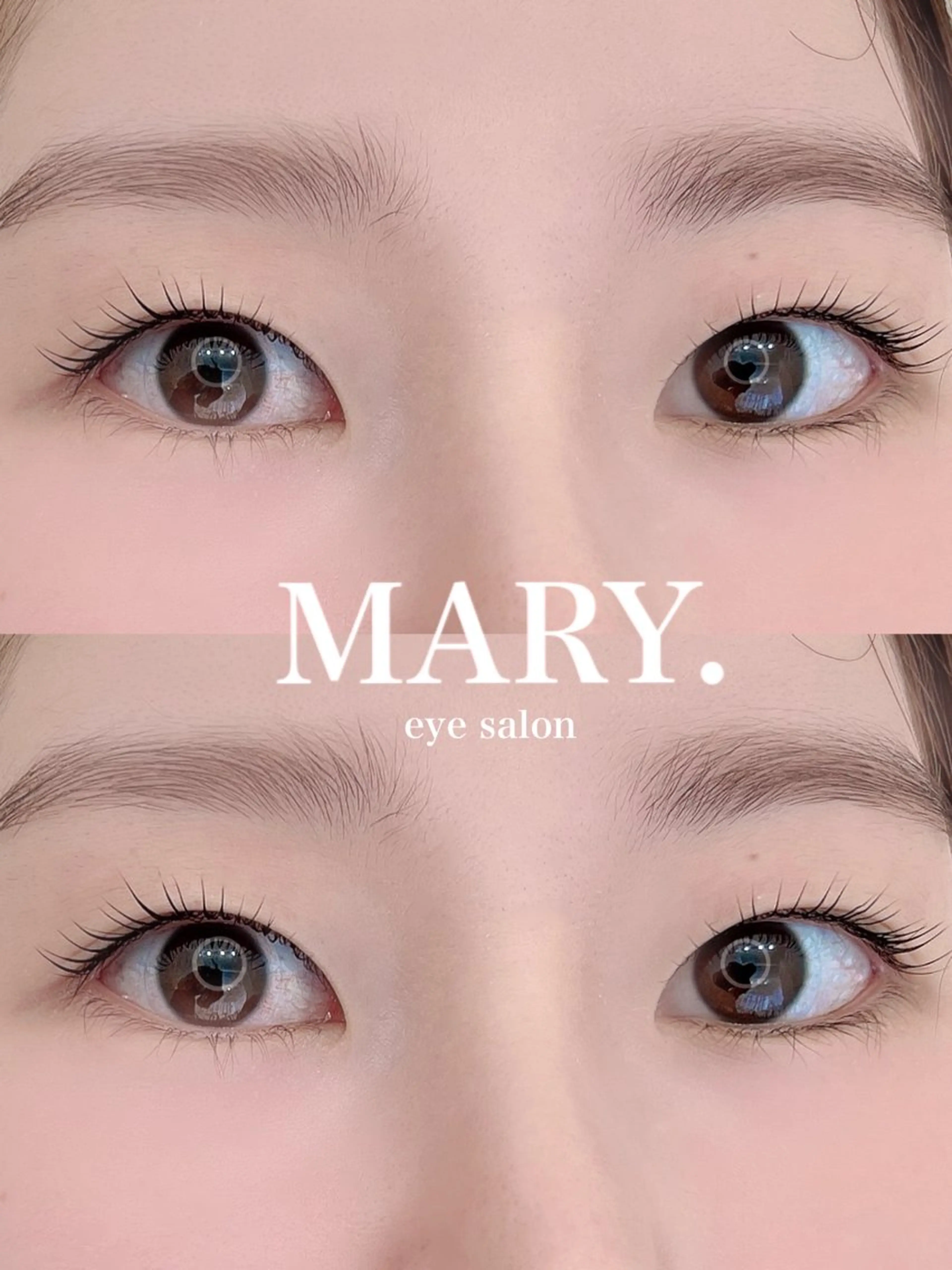 マツエク・マツパ MARY.所属・MARY. フジタのマツエク・マツパデザイン