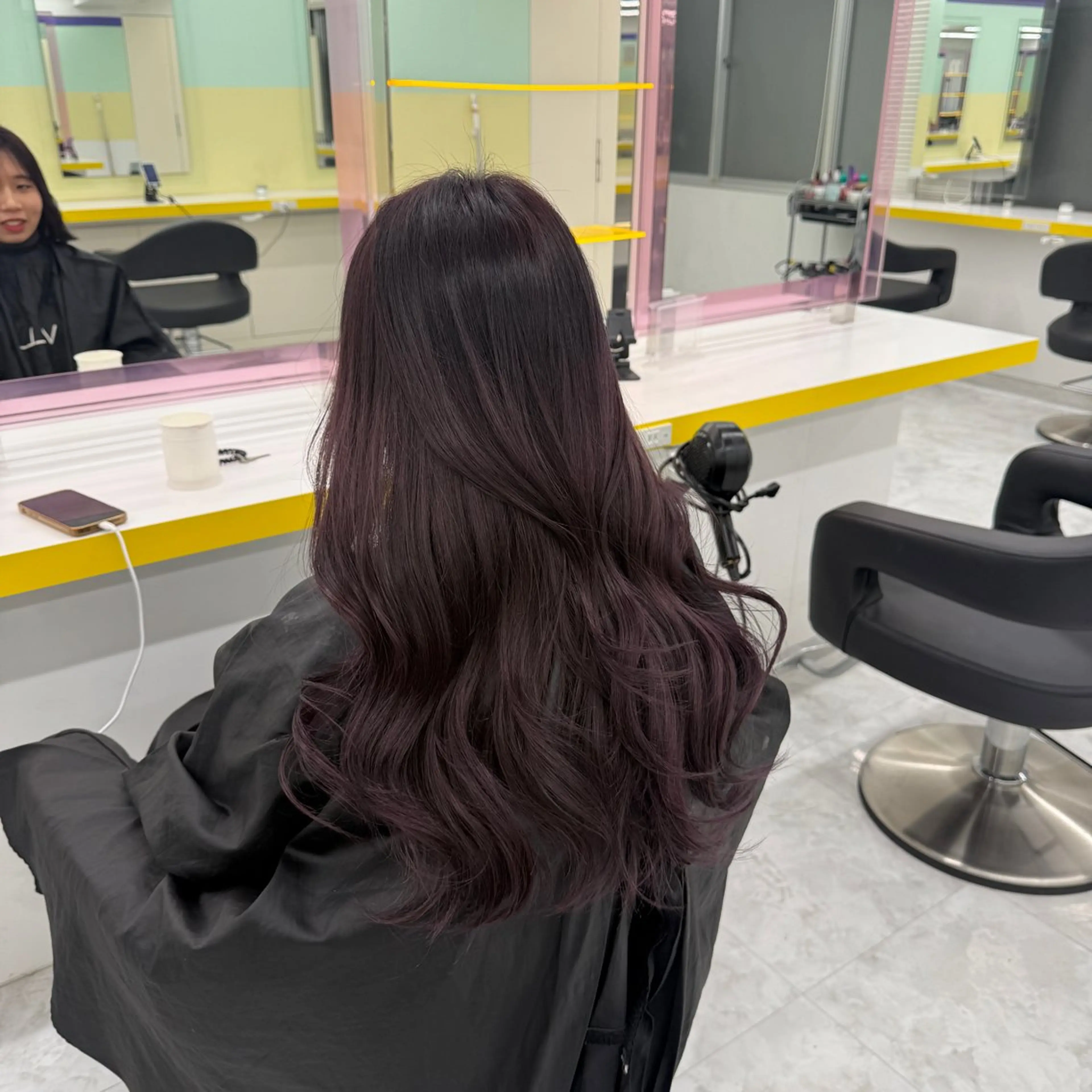 ロング カラー ヘアアレンジ カット ヘアカラー トリートメント ヘッドスパ ヘアセット 🎀Girly艶髪カ ラー🎀Harukaのヘアスタイル