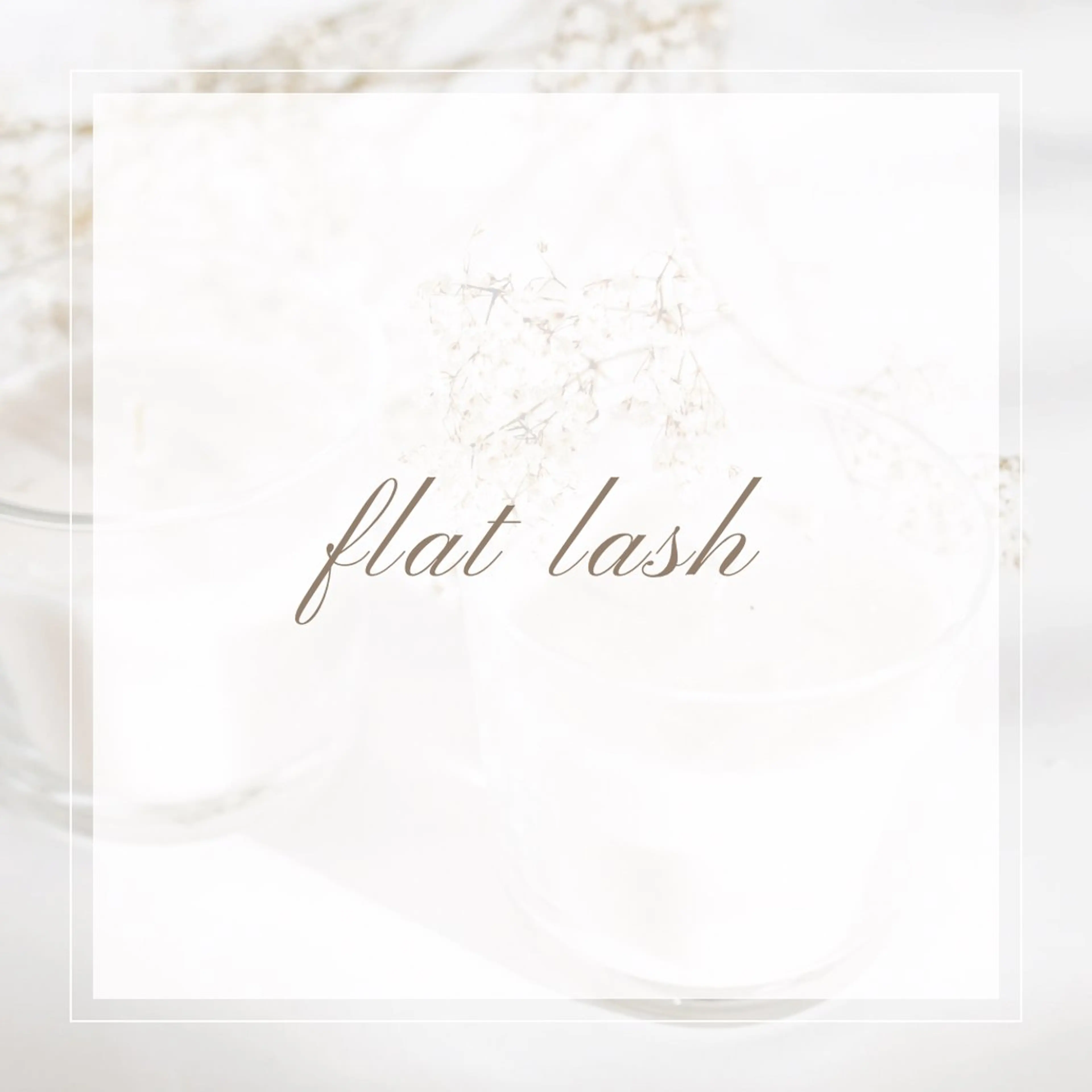 朝割🈹平日9:30~限定/フラットラッシュ付け放題/オフ&束感コーティング込み（約90分）の写真