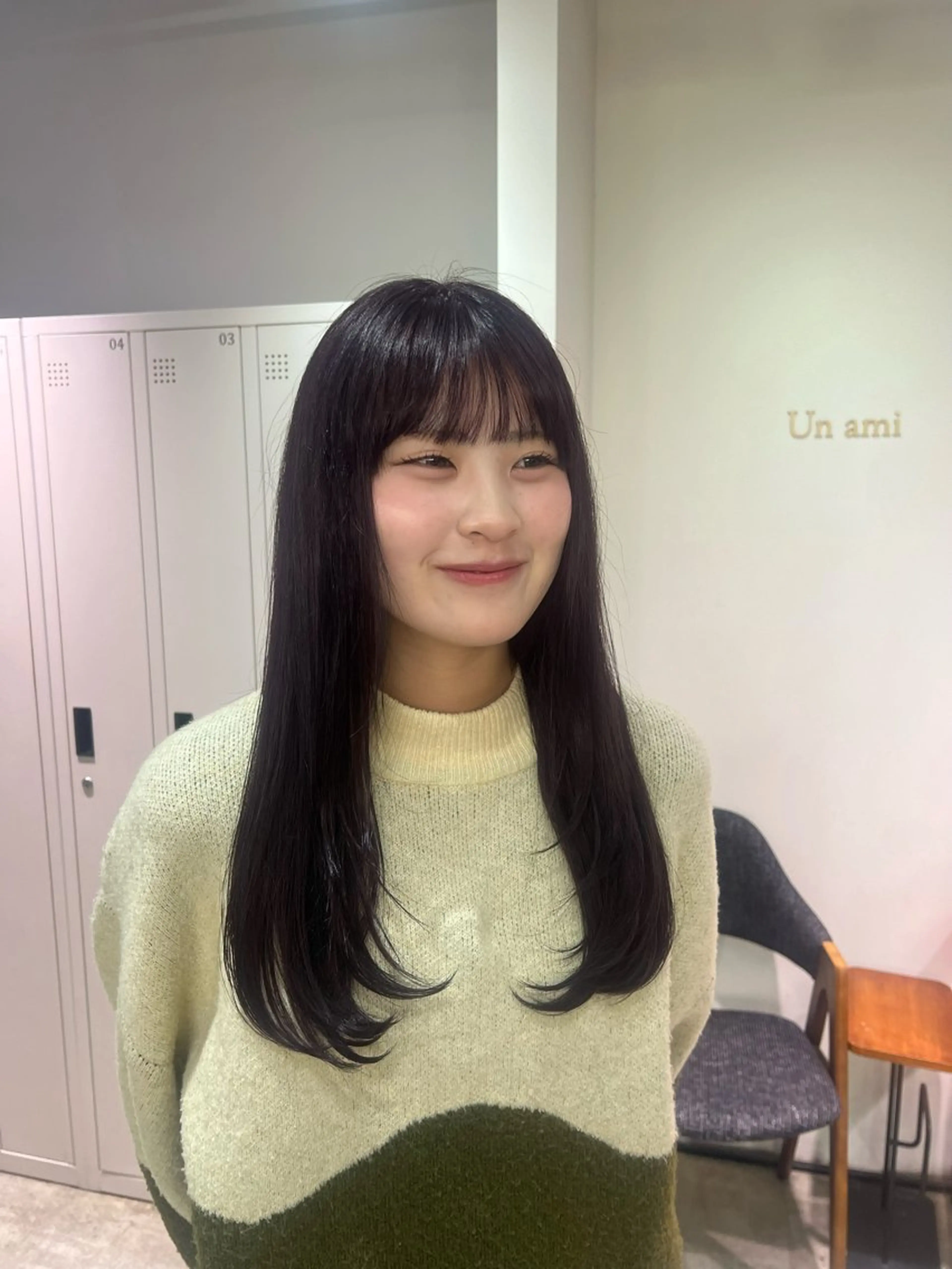 ロング ヘアカラー AI  /暖色カラー /ゆるふわstyleのヘアスタイル