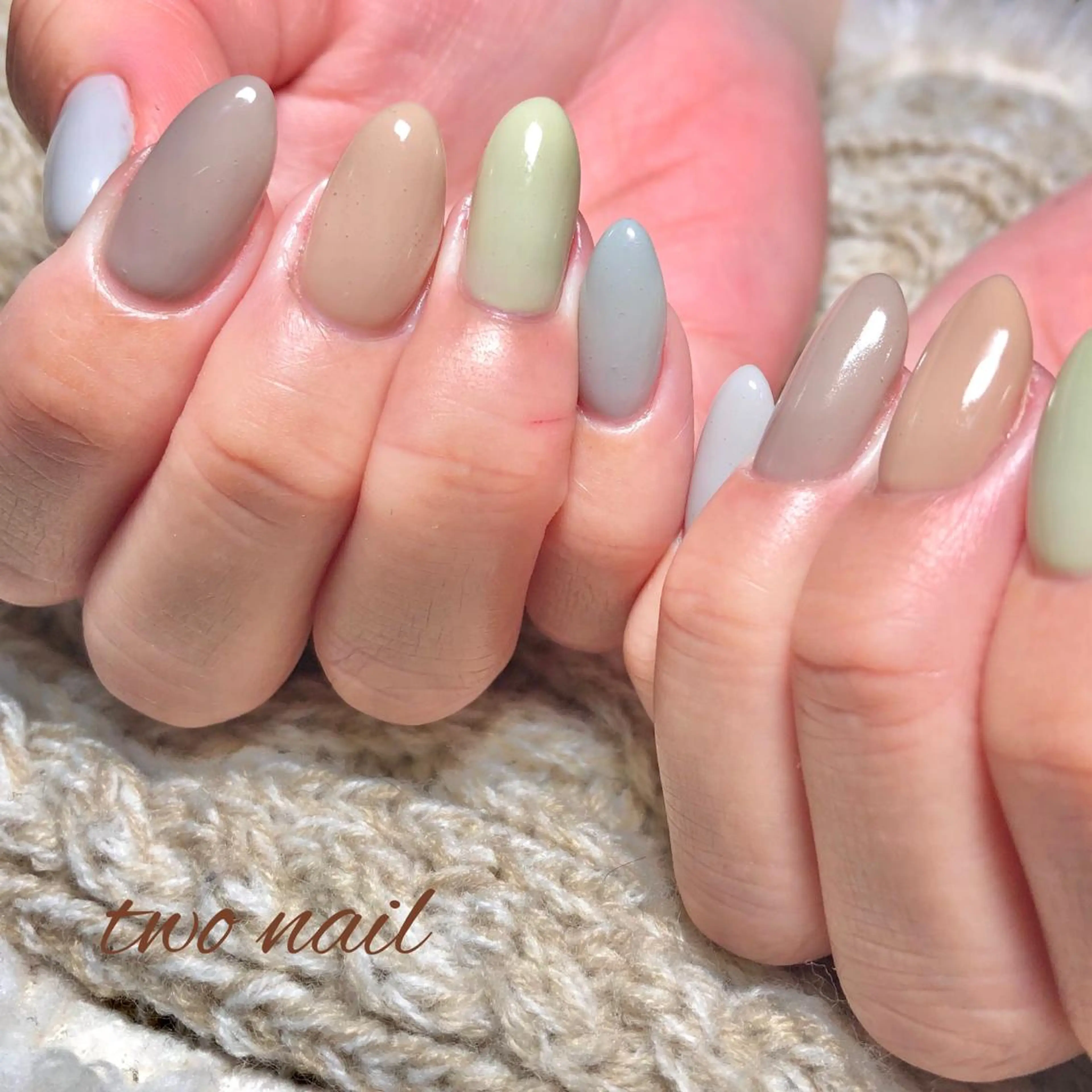 ネイル アートネイル フットネイル ハート ニュアンスネイル ハンドネイル two nailのネイルデザイン