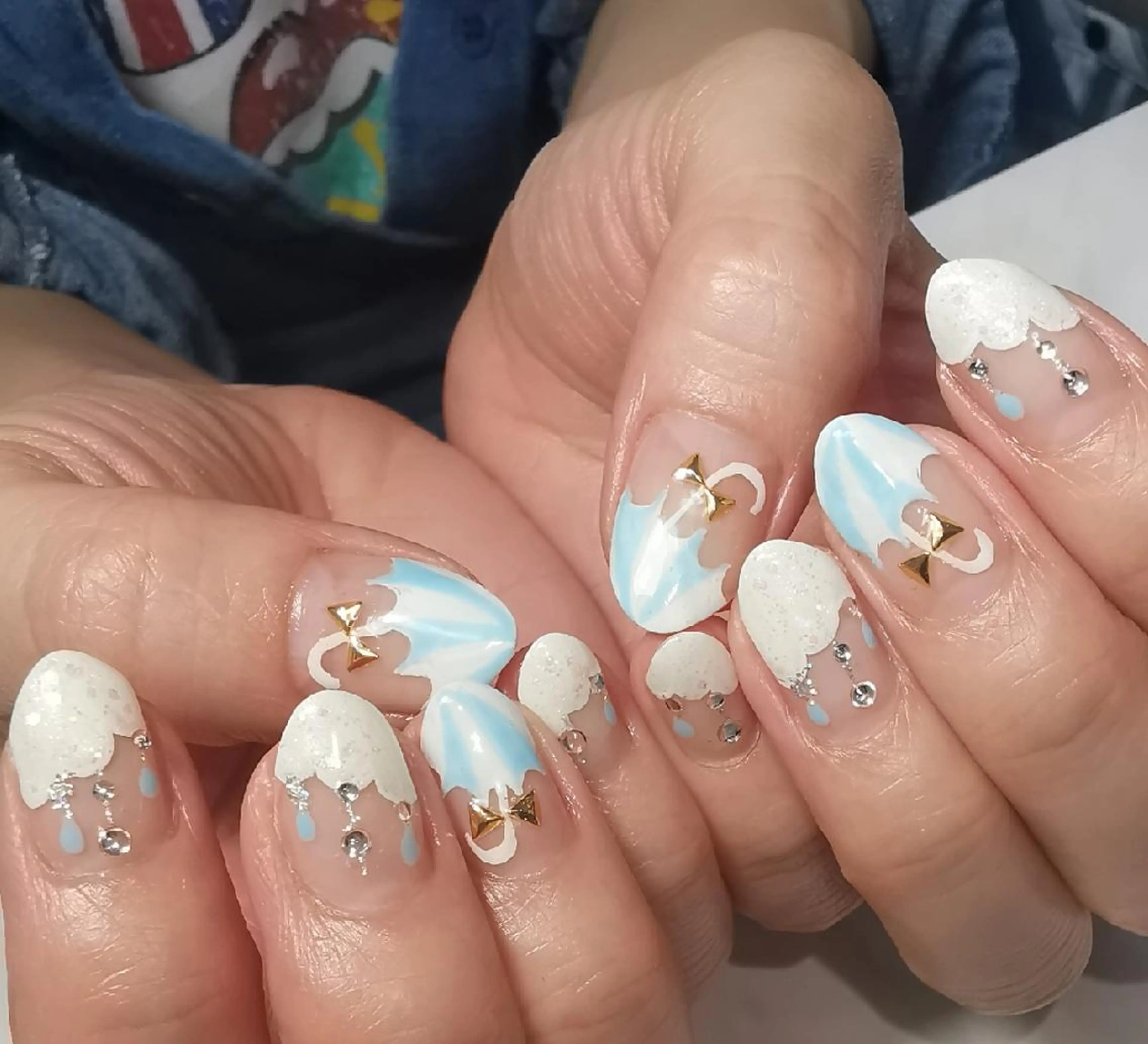 ネイル フレンチネイル ハンドネイル reve あやののネイルデザイン