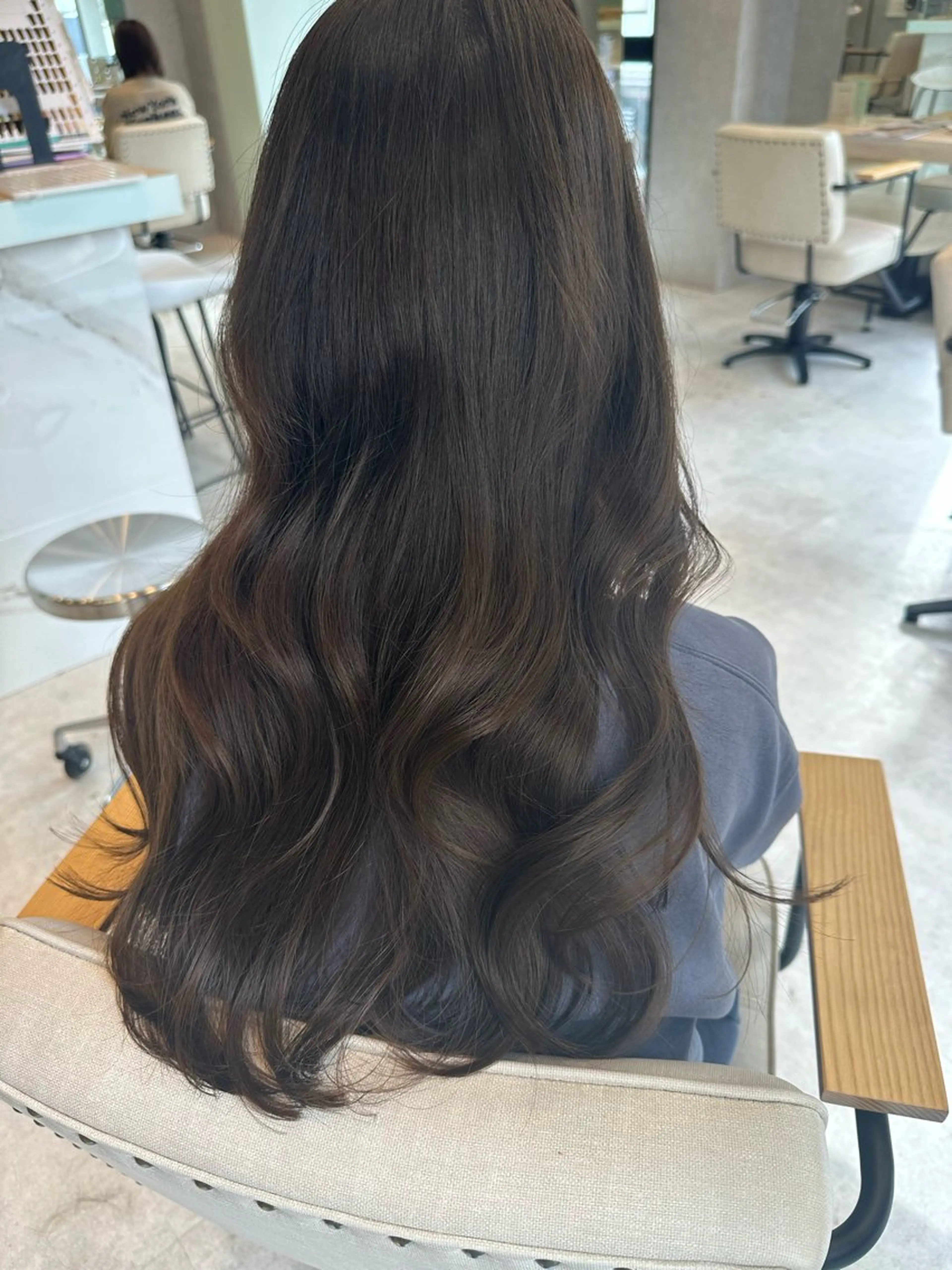 ロング カラー 韓国ヘア🦢🖤 Sayumiのヘアスタイル