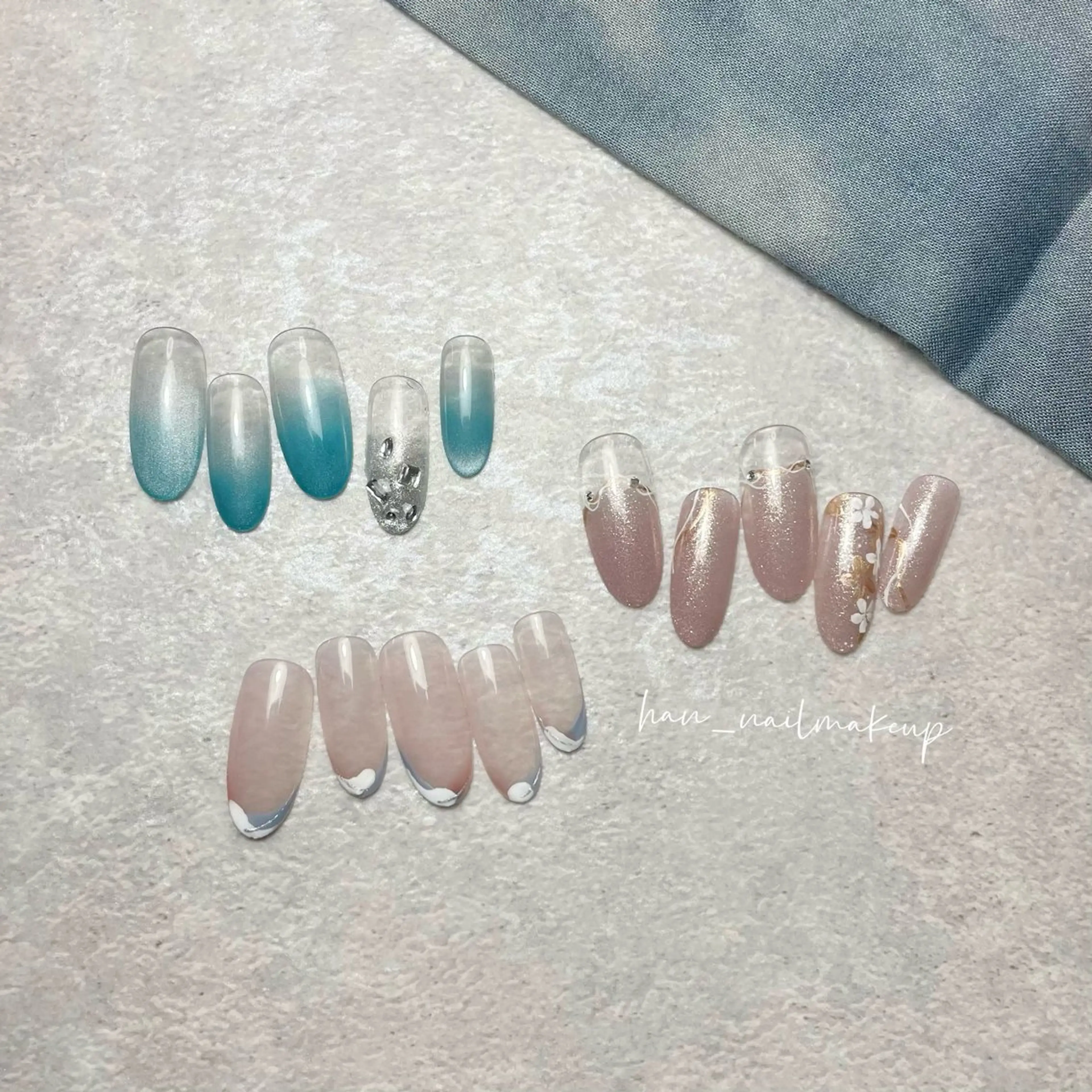 ネイル アートネイル ハンドネイル Han Nail 【y&m】のネイルデザイン