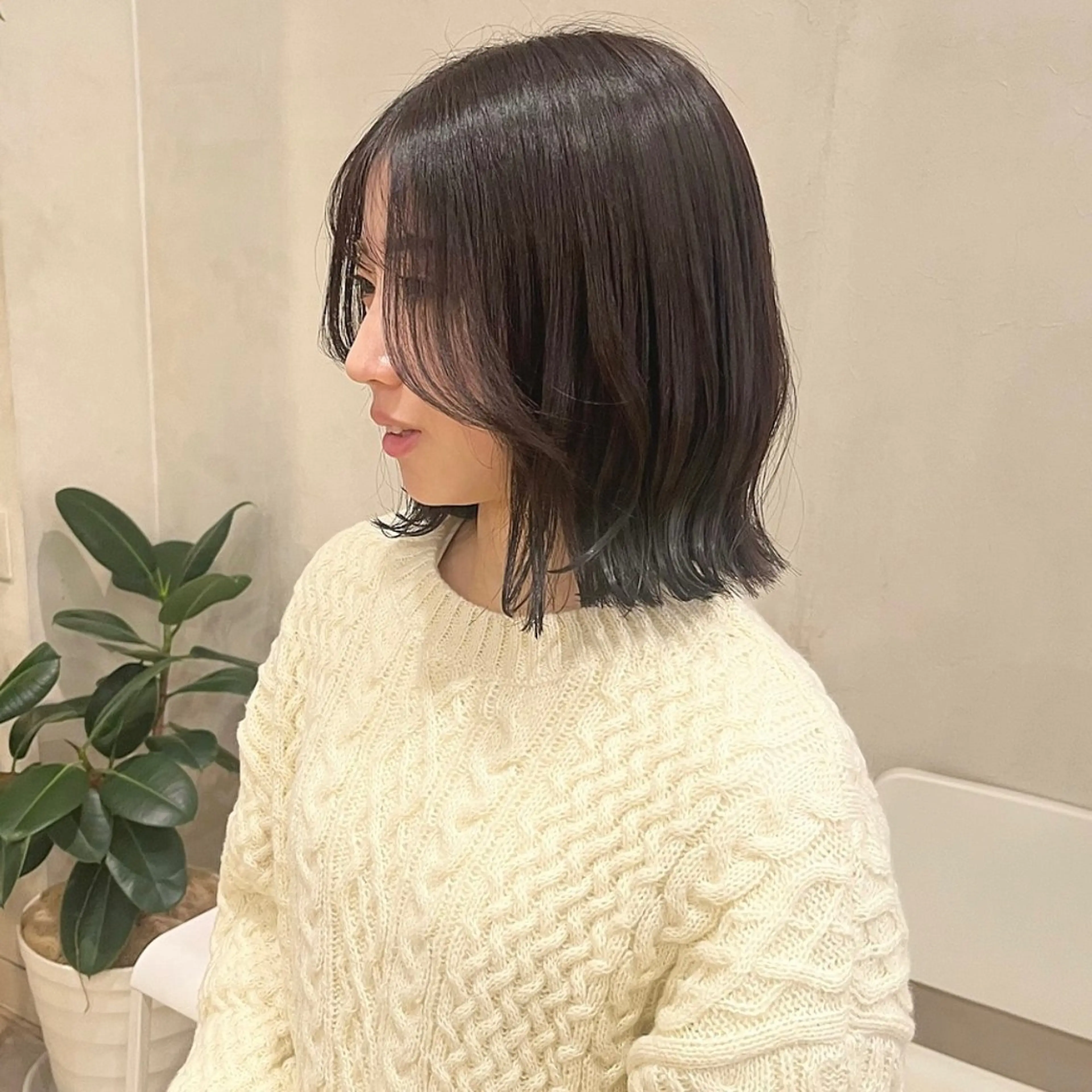 《平日限定🌿》ツヤカラー＆MILBONトリートメントの写真