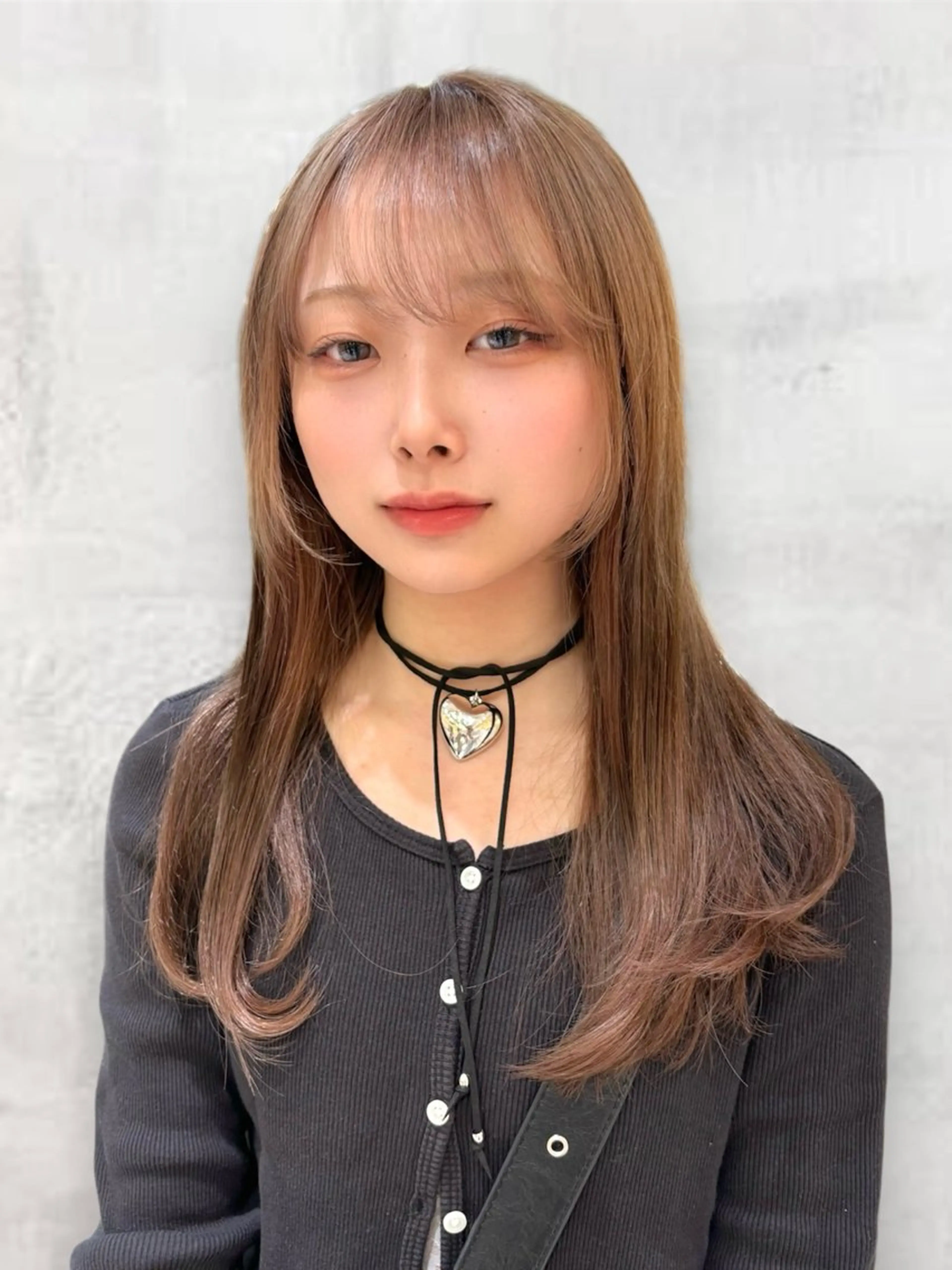 セミロング カラー ヘアカラー 🥇メンズパーマ /縮毛矯正/木村神心のヘアスタイル