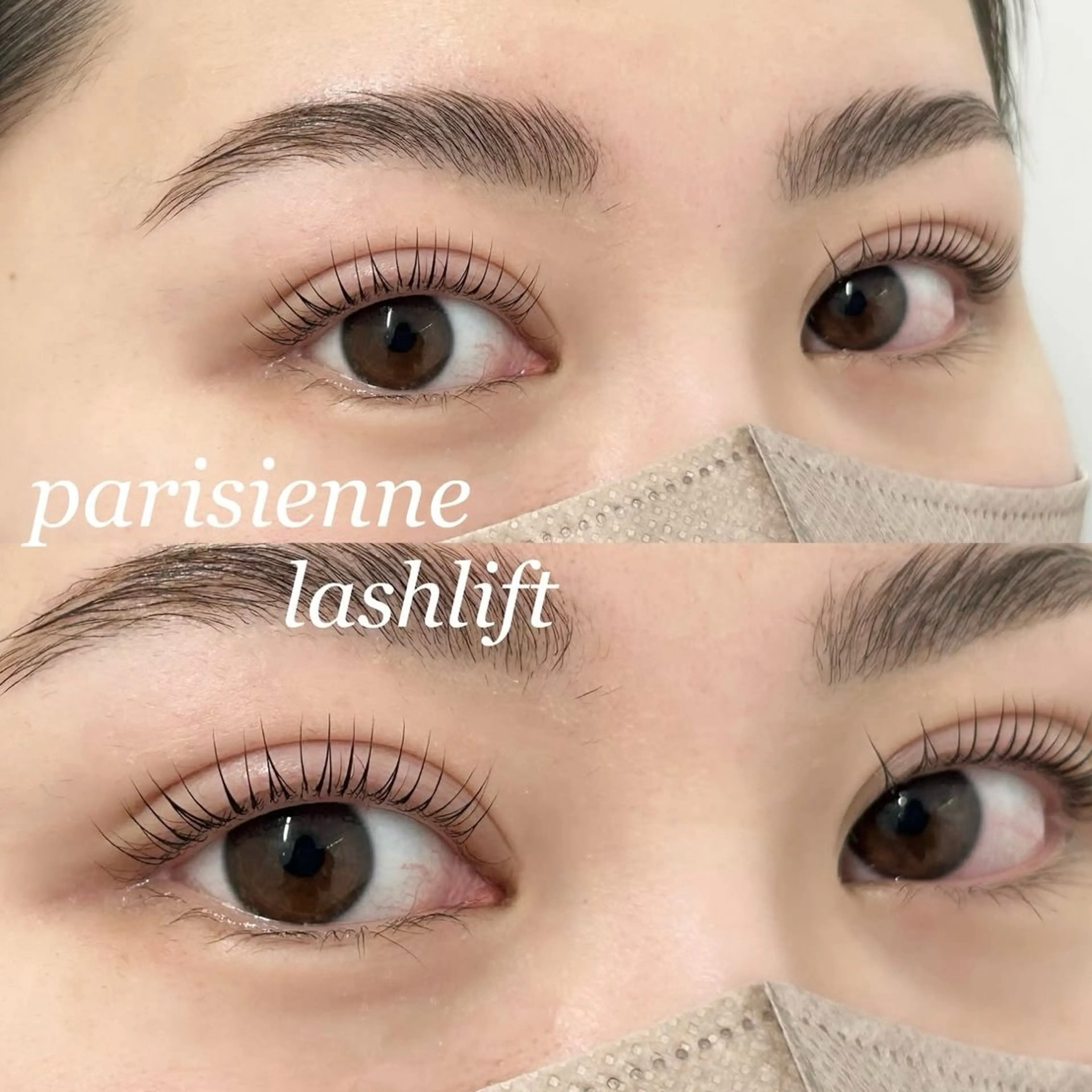 マツエク・マツパ パリジェンヌラッシュリフト パークバイトウキョウ naoのマツエク・マツパデザイン