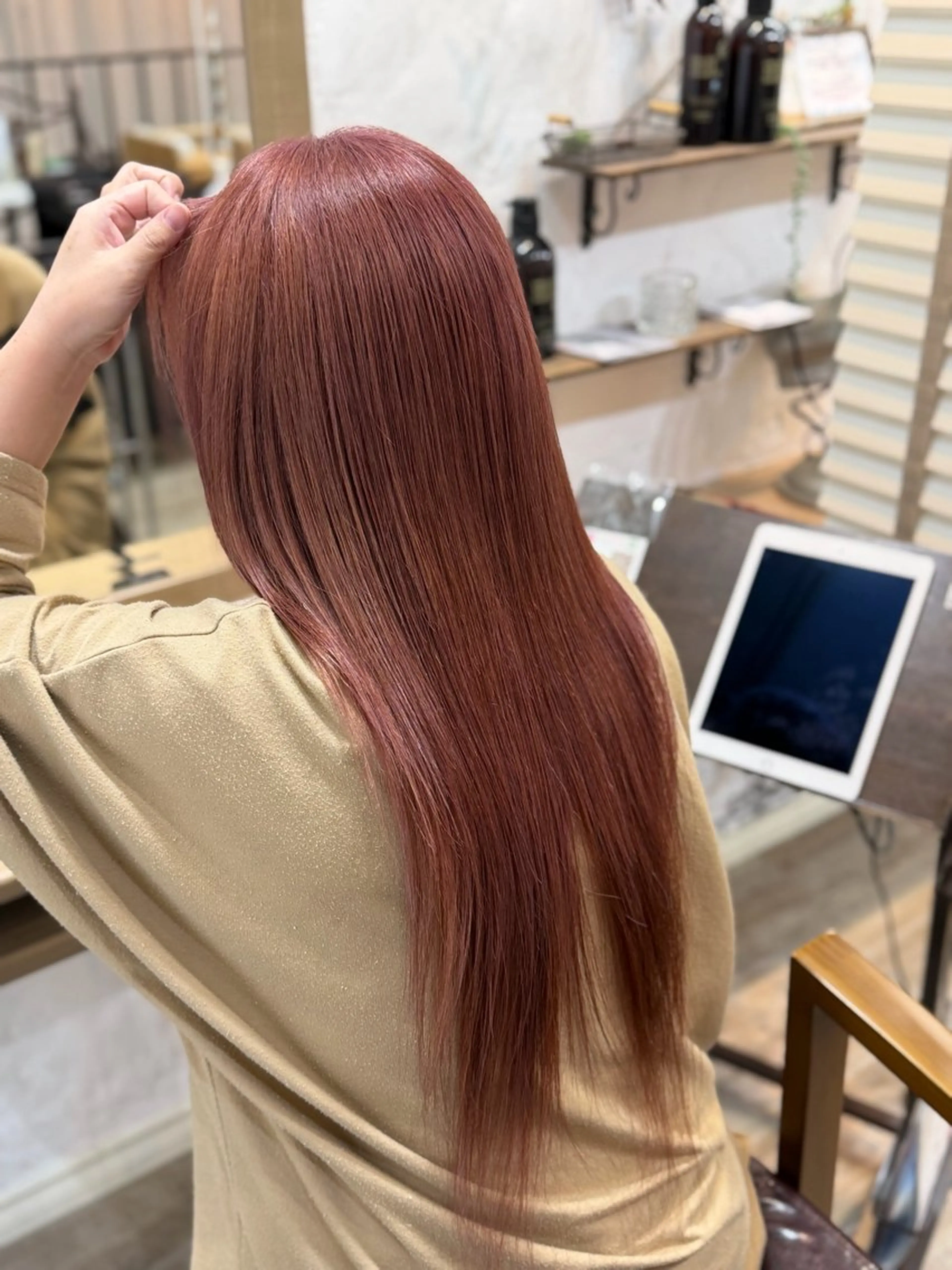 ロング カラー ヘアカラー トリートメント LAURA＆RO所属・LAURA &RO 🫧はるか🫧のヘアスタイル