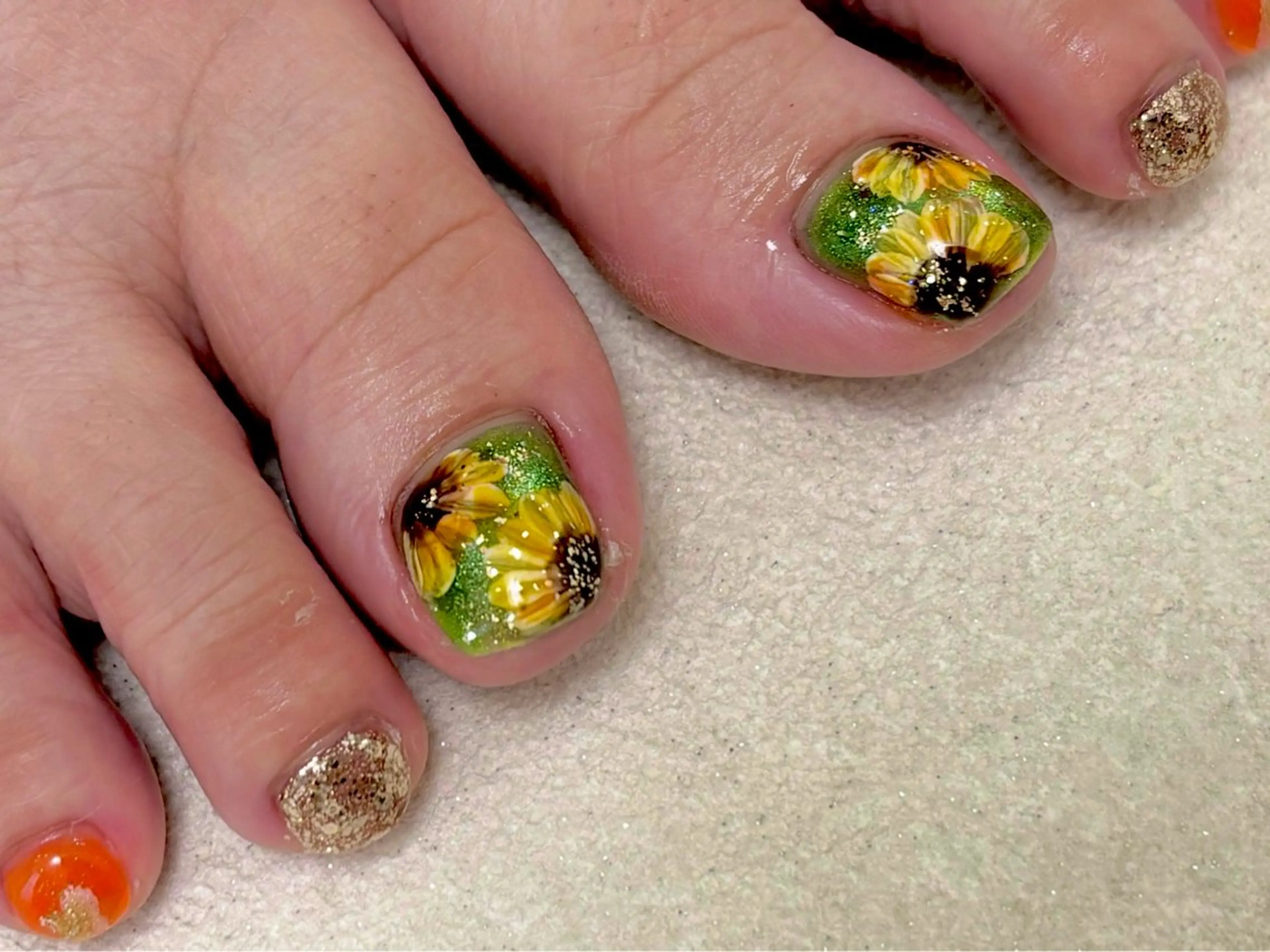 ネイル フットネイル yurina ☆のネイルデザイン