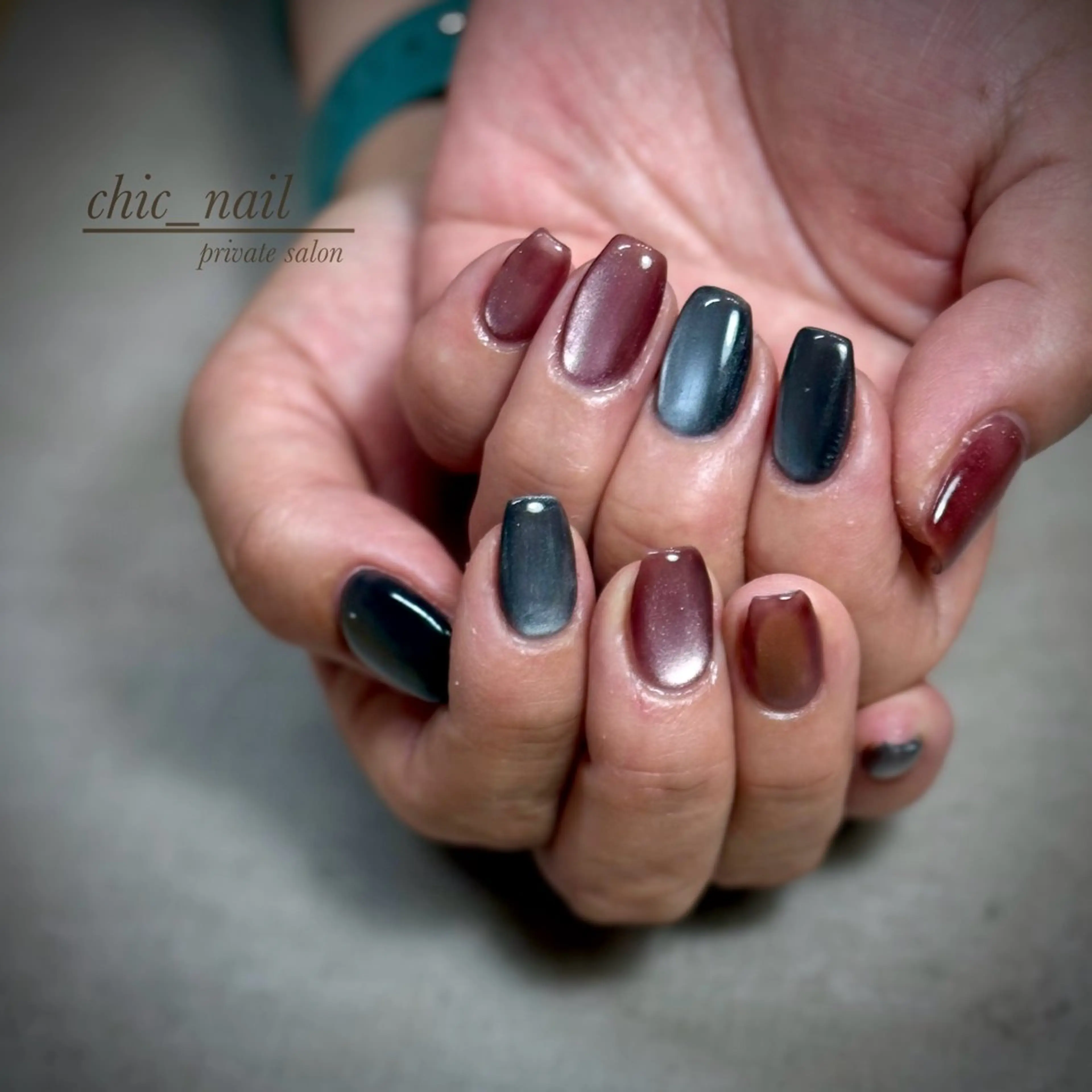 ネイル 赤色 chic_nail chieのネイルデザイン