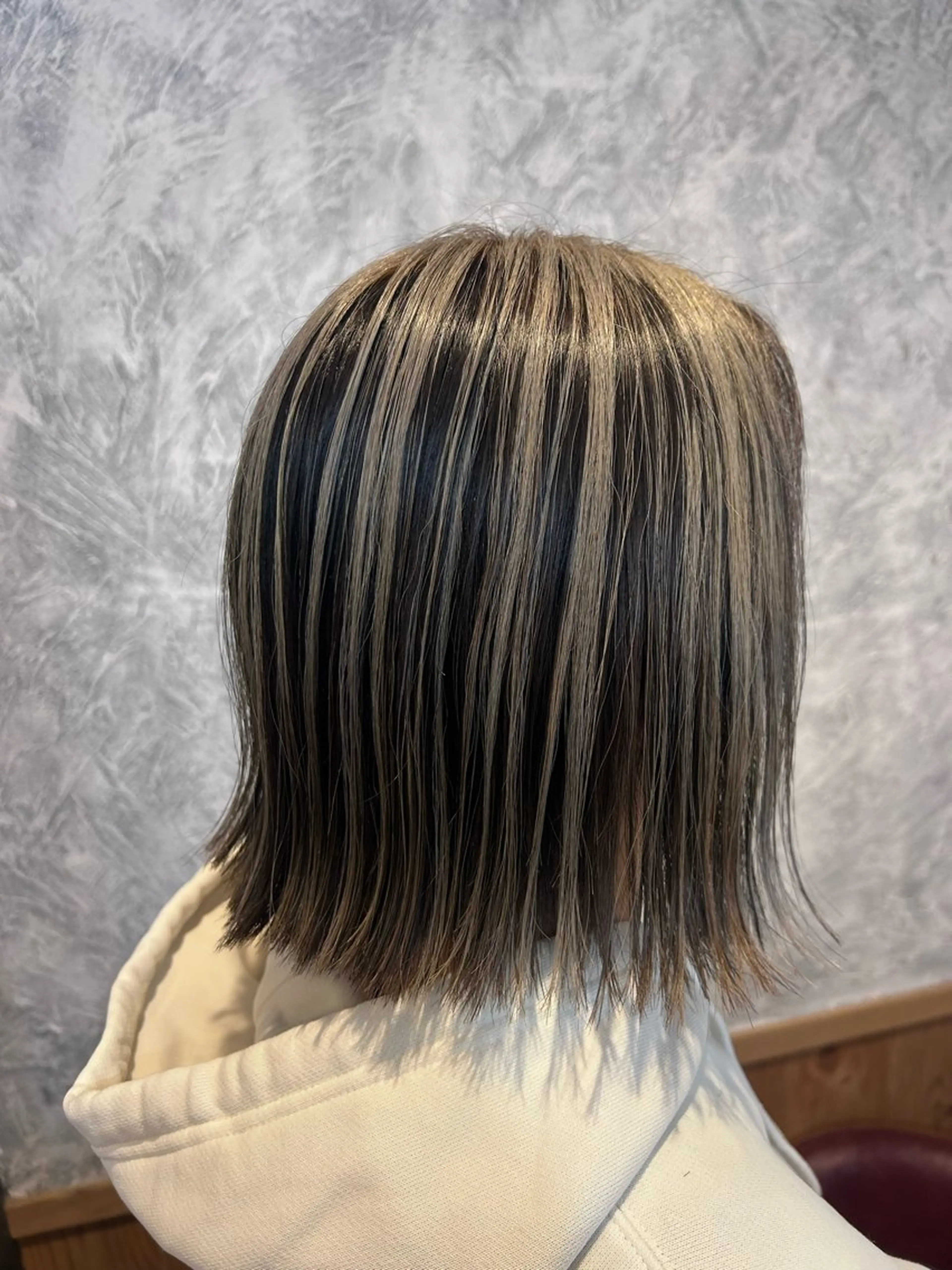 ミディアム カラー 北岡 慶子 大宮駅西口徒歩3分のヘアスタイル