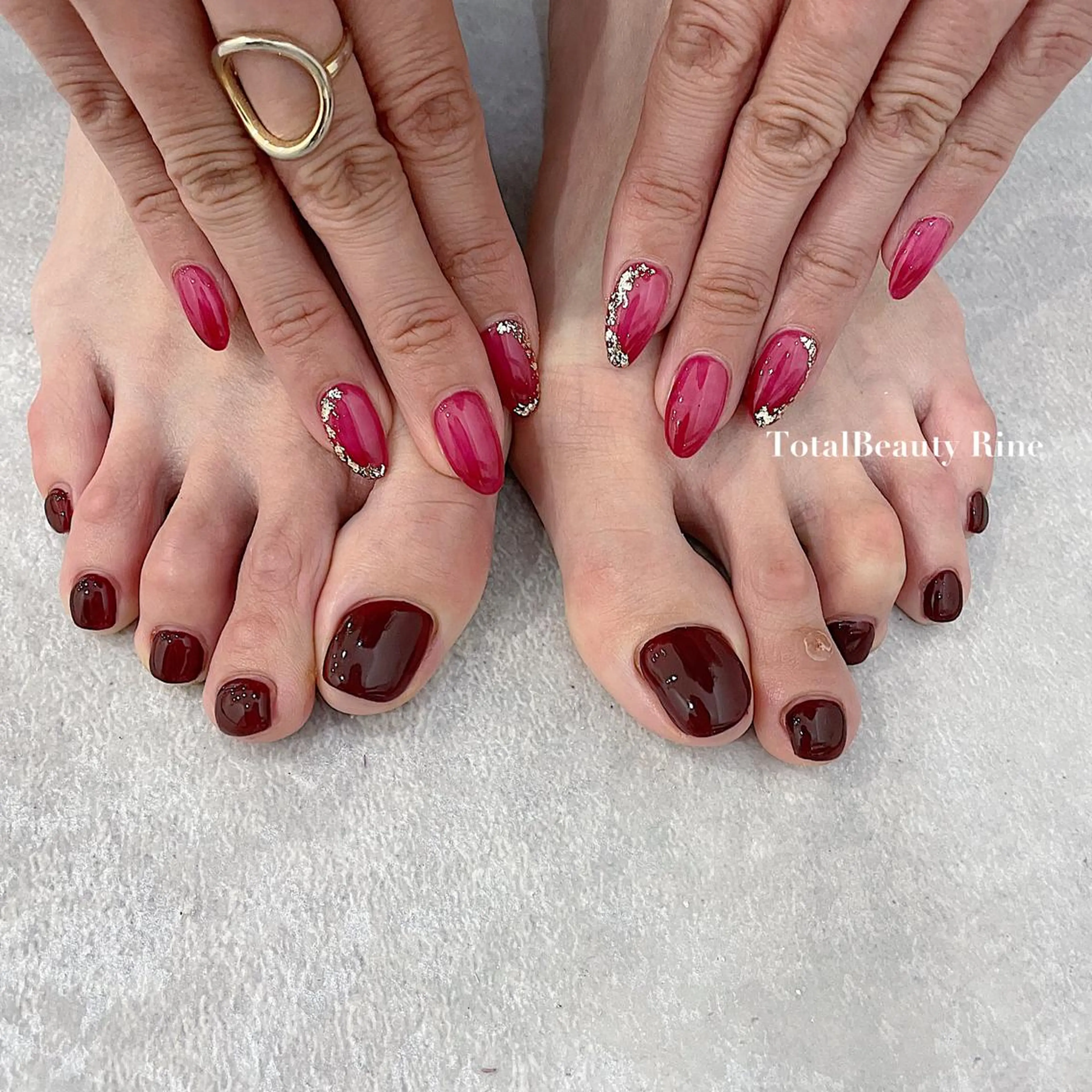 ネイル nail&eyelash Rine所属・Rine 放出 (リネ)のネイルデザイン