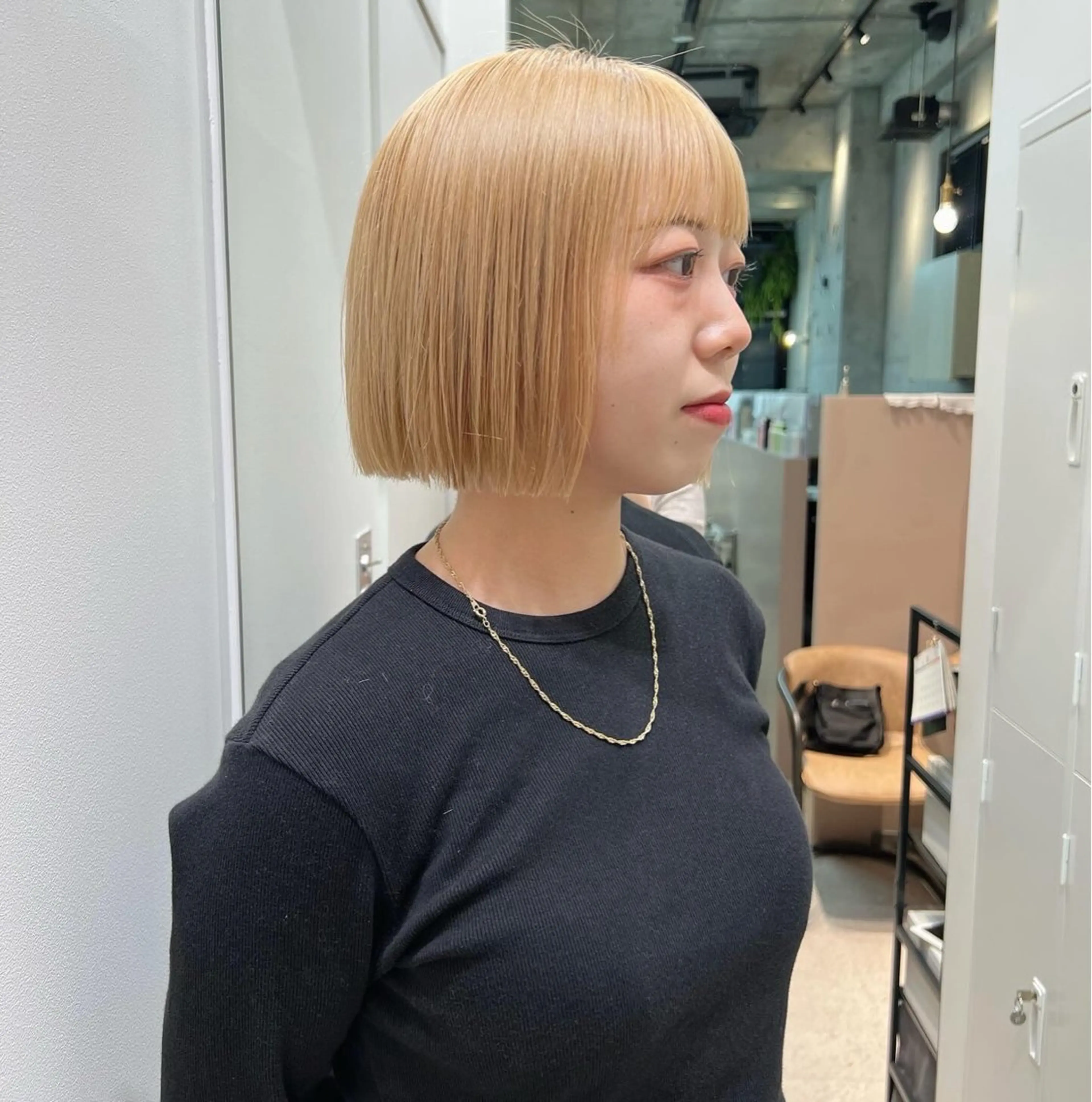 ショート カコ/レイヤーカット ヘアアレンジのヘアスタイル