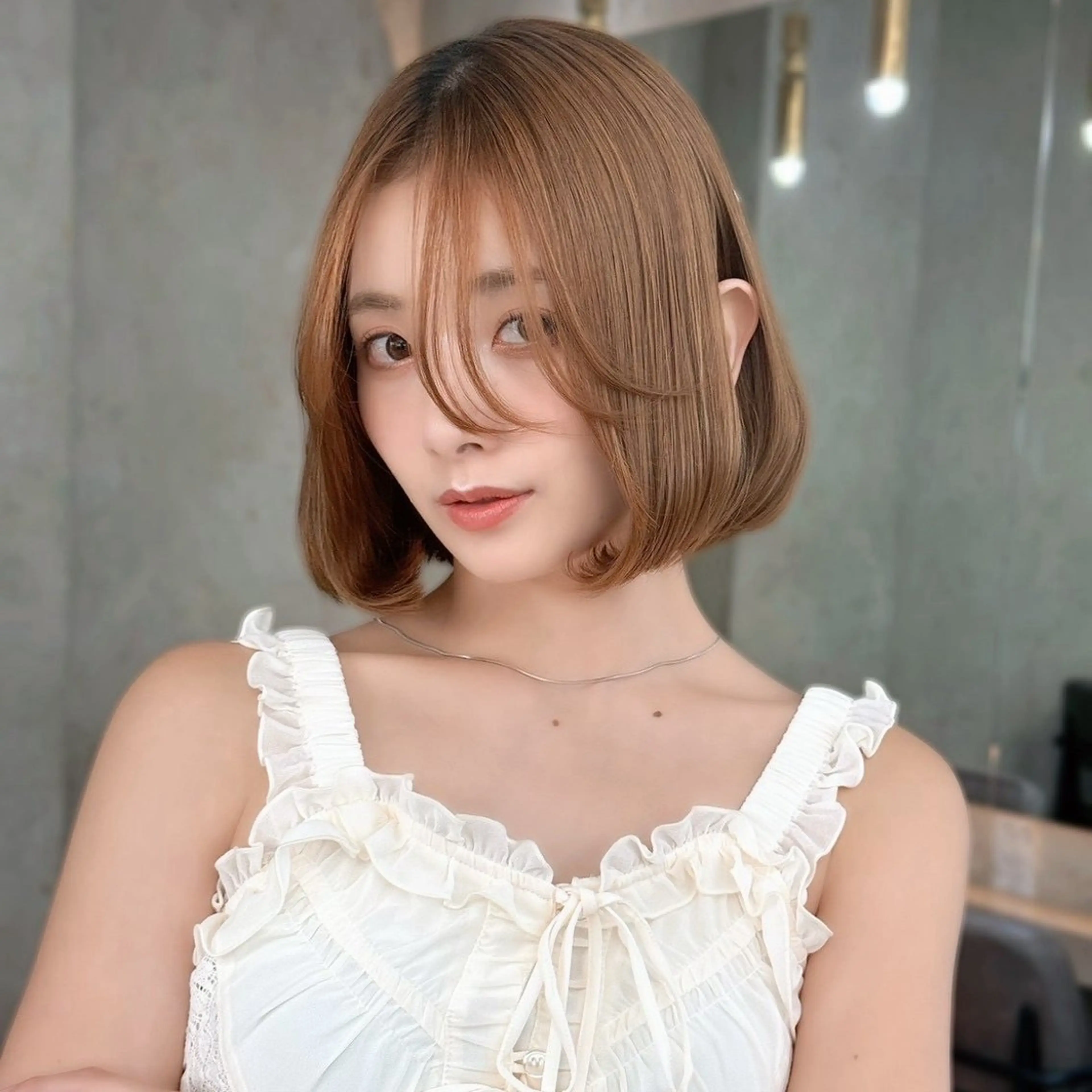 韓国ヘア/美髪矯正/ Haruna🦋のヘアスタイル