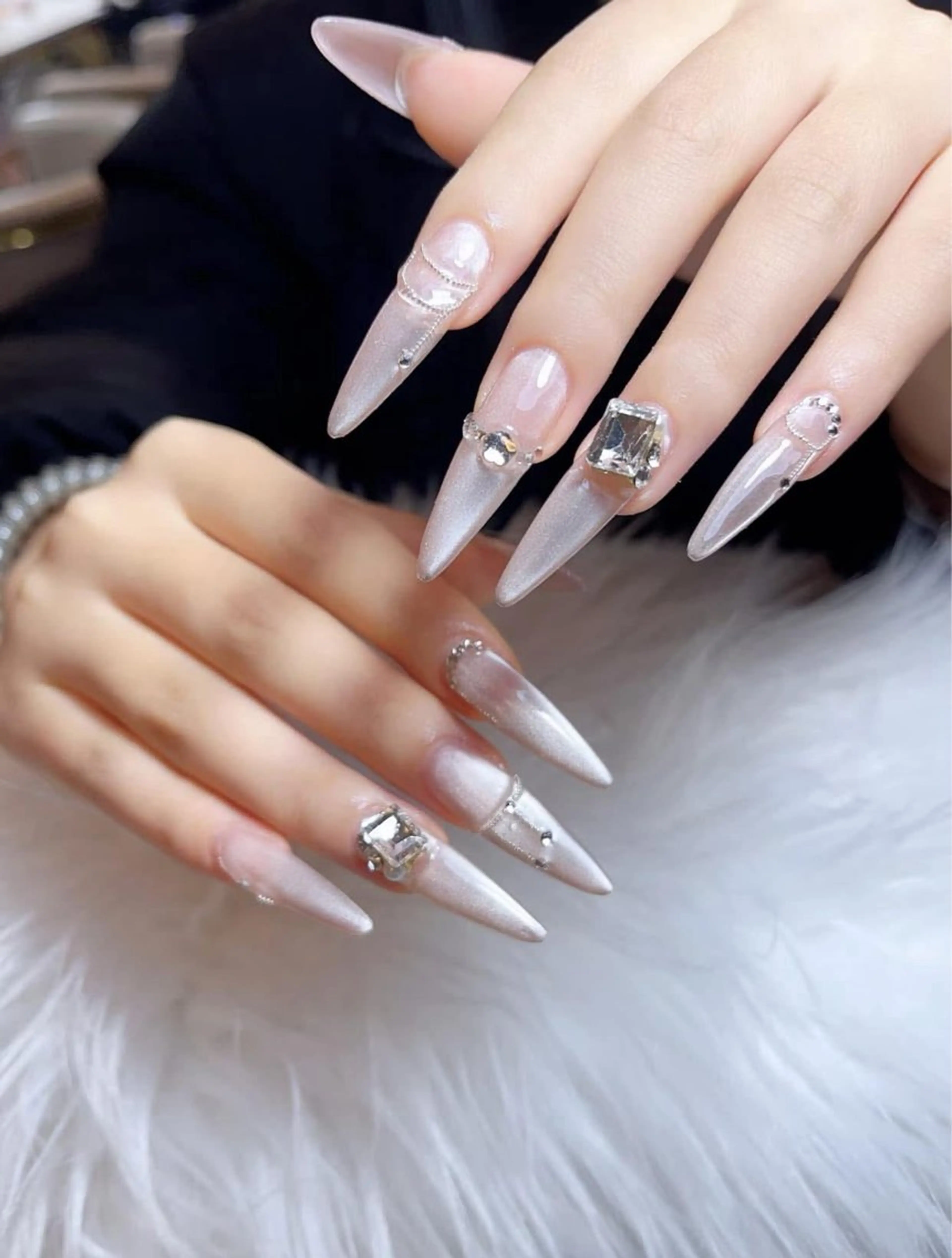 ネイル ハンドネイル Minette nailHuongのネイルデザイン