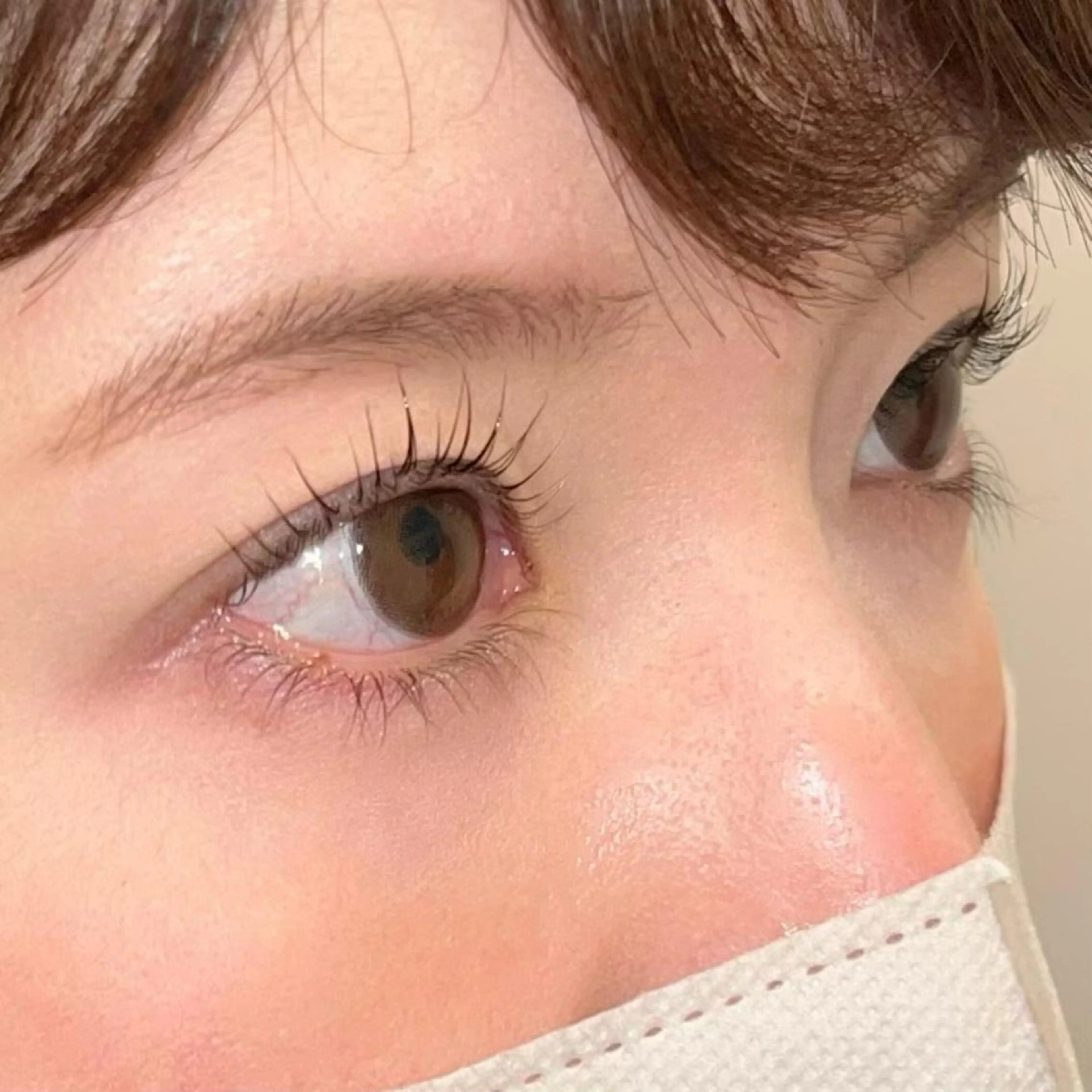 マツエク・マツパ パリジェンヌラッシュリフト まつげパーマ ai一重専門🎀束感 まつげ🫧表参道のマツエク・マツパデザイン