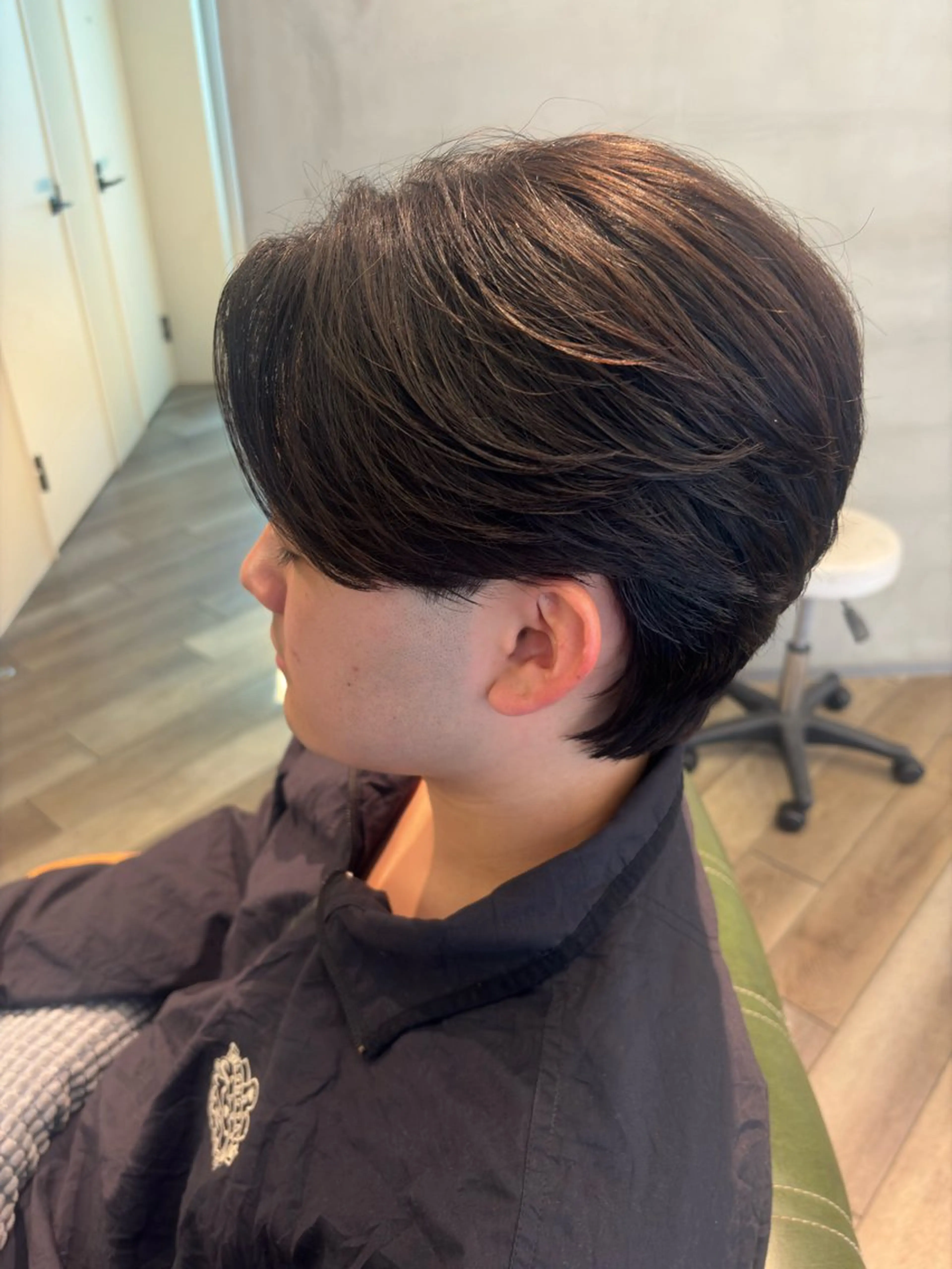 メンズ カット 鮫島 海斗のヘアスタイル