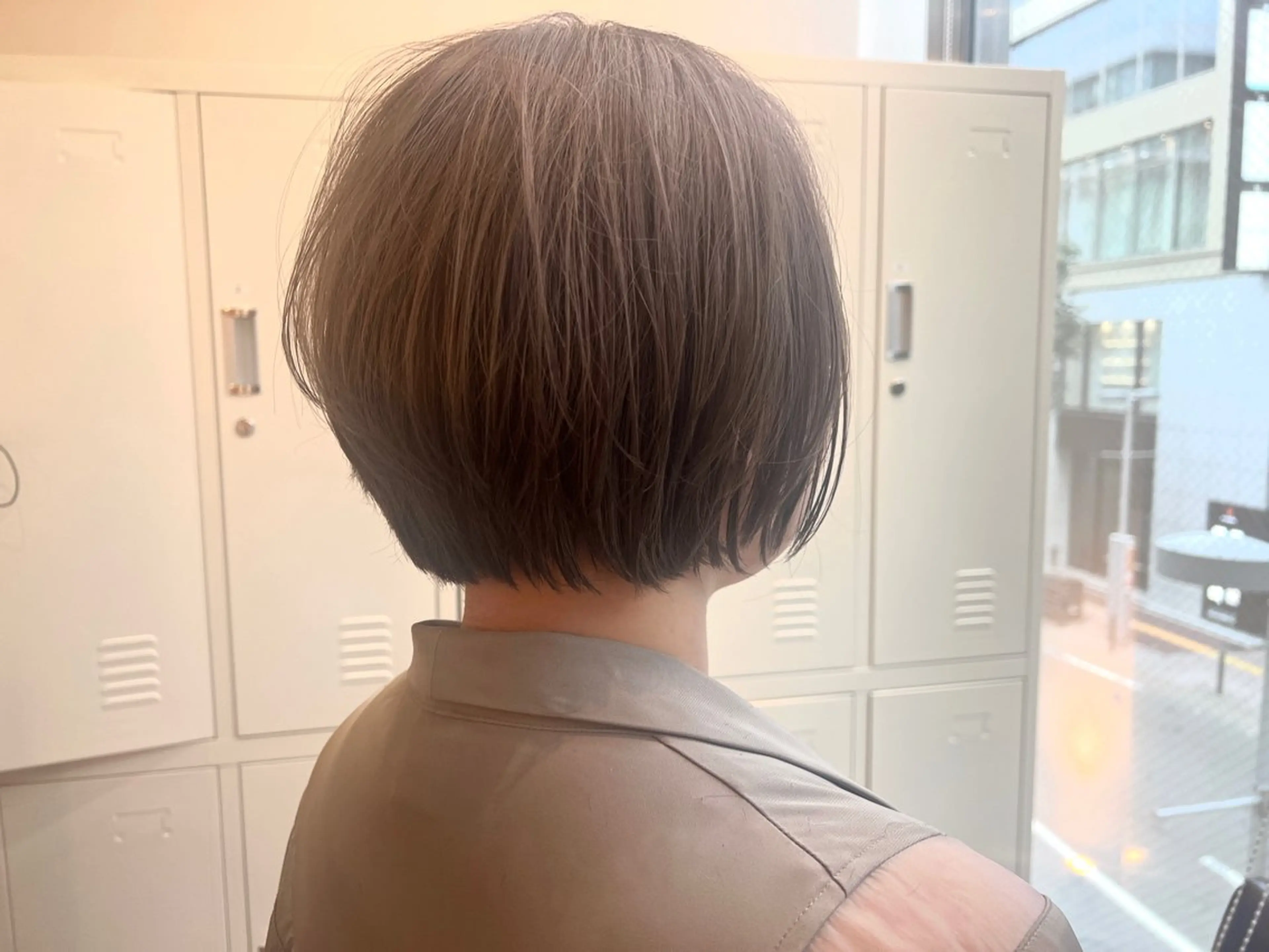 ショート 透明感カラー🍃 レイヤースタイル✨葵のヘアスタイル