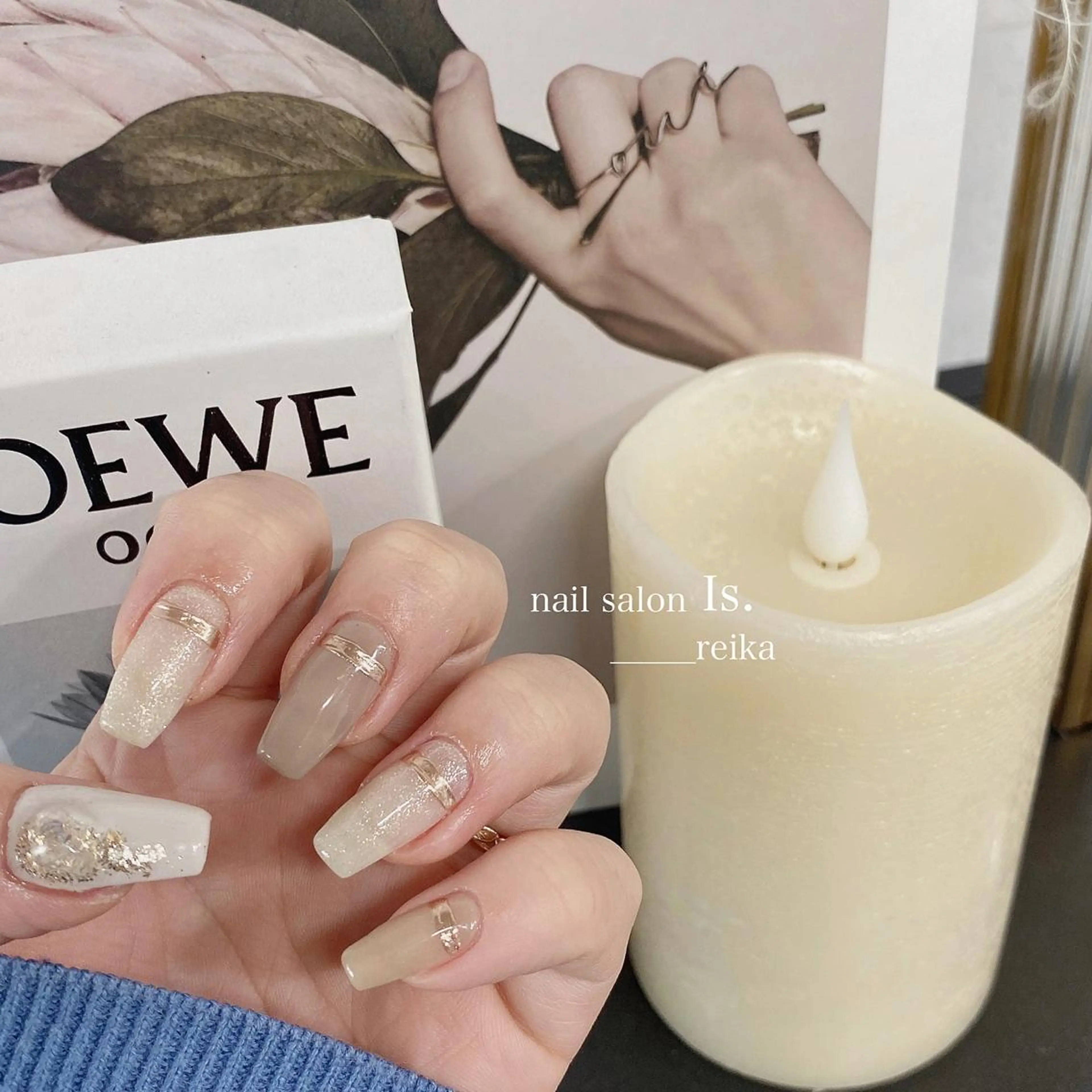 ネイル ハンドネイル nail salon Is.  reikaのネイルデザイン