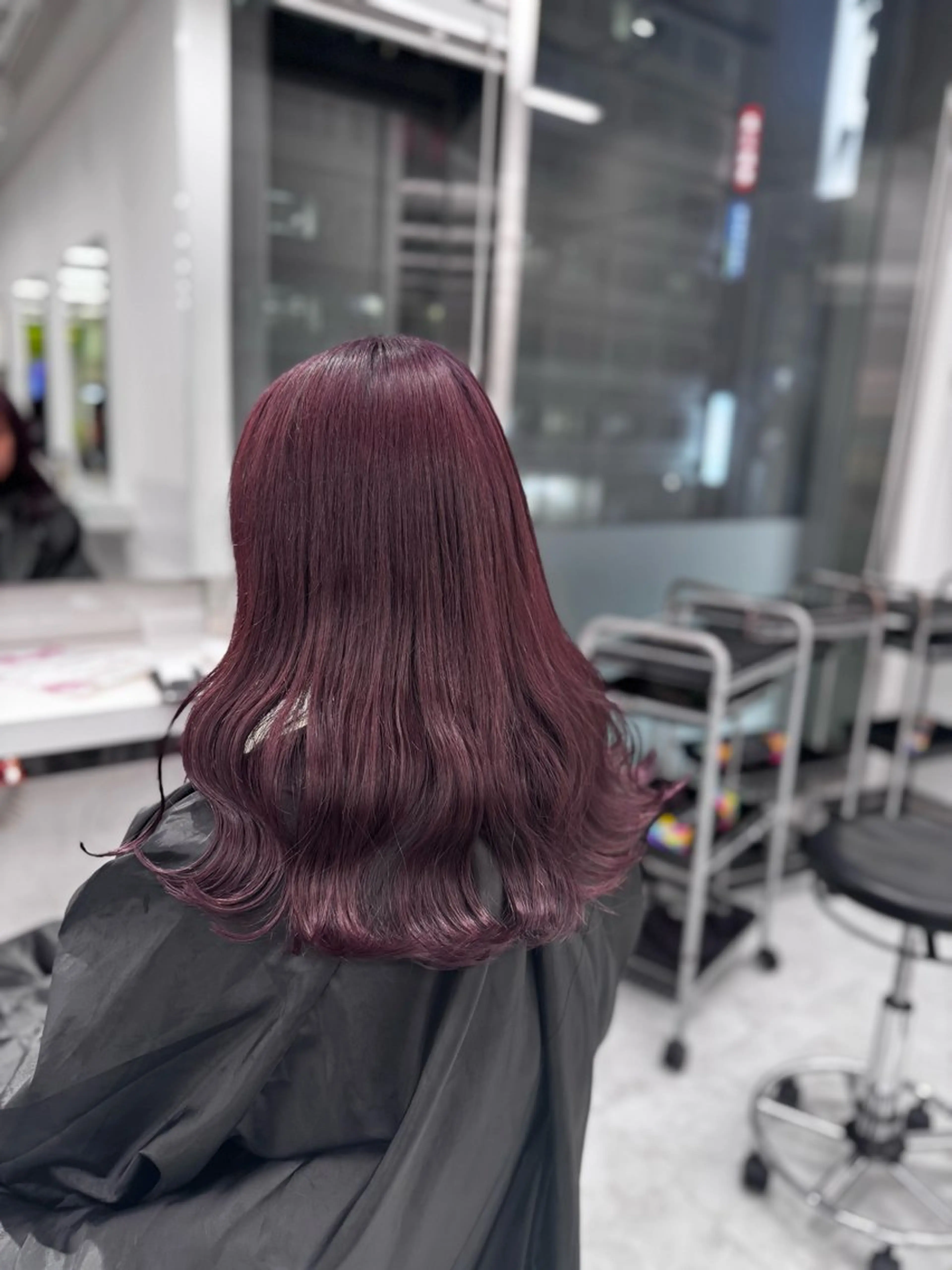 ロング カラー ヘアアレンジ カット ヘアカラー トリートメント ヘッドスパ ヘアセット 透け上品ハイトーン 職人ゆうと🤍のヘアスタイル