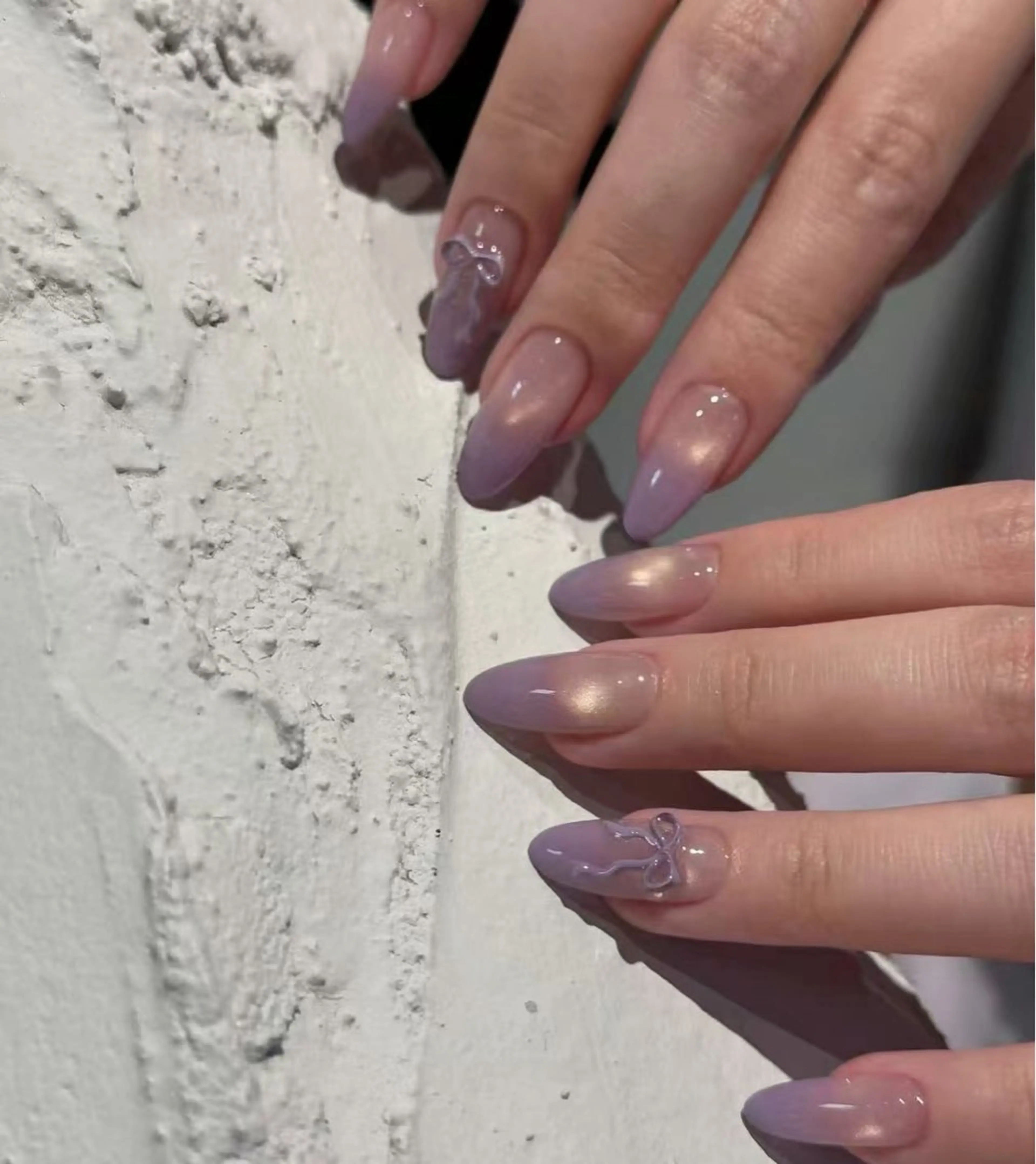 ネイル オーロラネイル フラワーネイル フットネイル フレンチネイル ジェルネイル ハンドネイル ハンドケア BabyYouMi nailのネイルデザイン