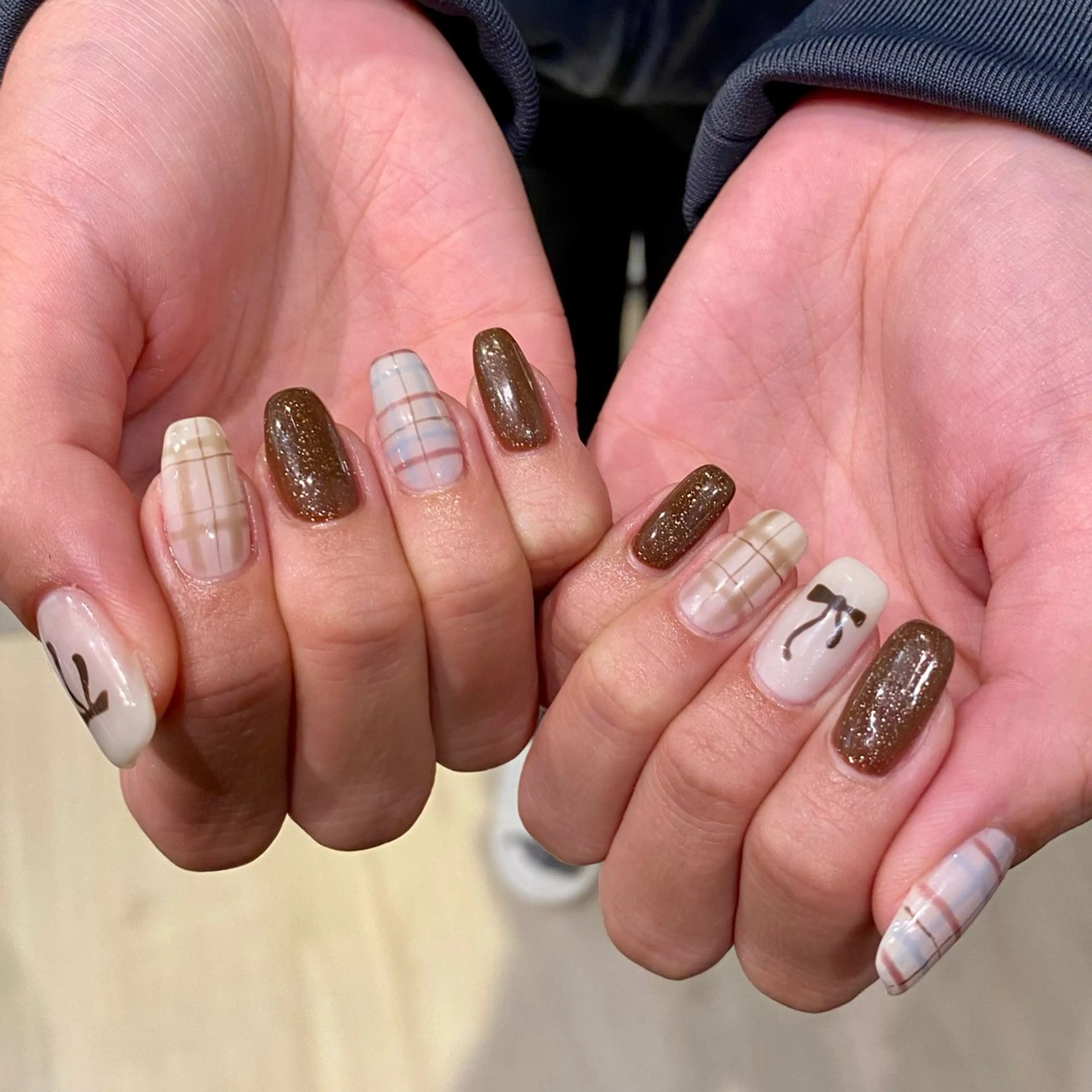 ネイル ハンドネイル ecrin エクラン maiのネイルデザイン