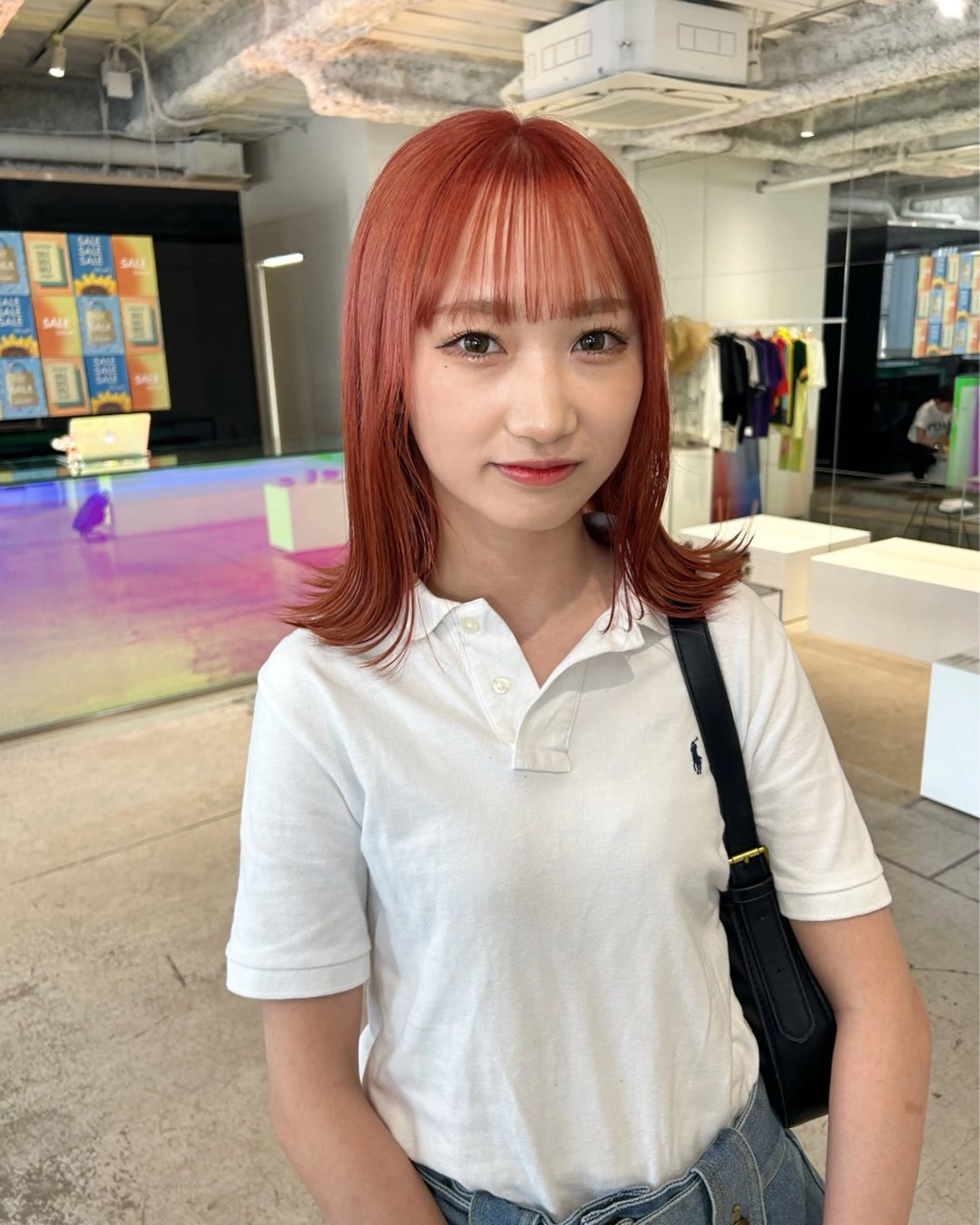 ミディアム ヘアカラー STAN WOOD所属・似合わせcut 🔥yutakaのヘアスタイル