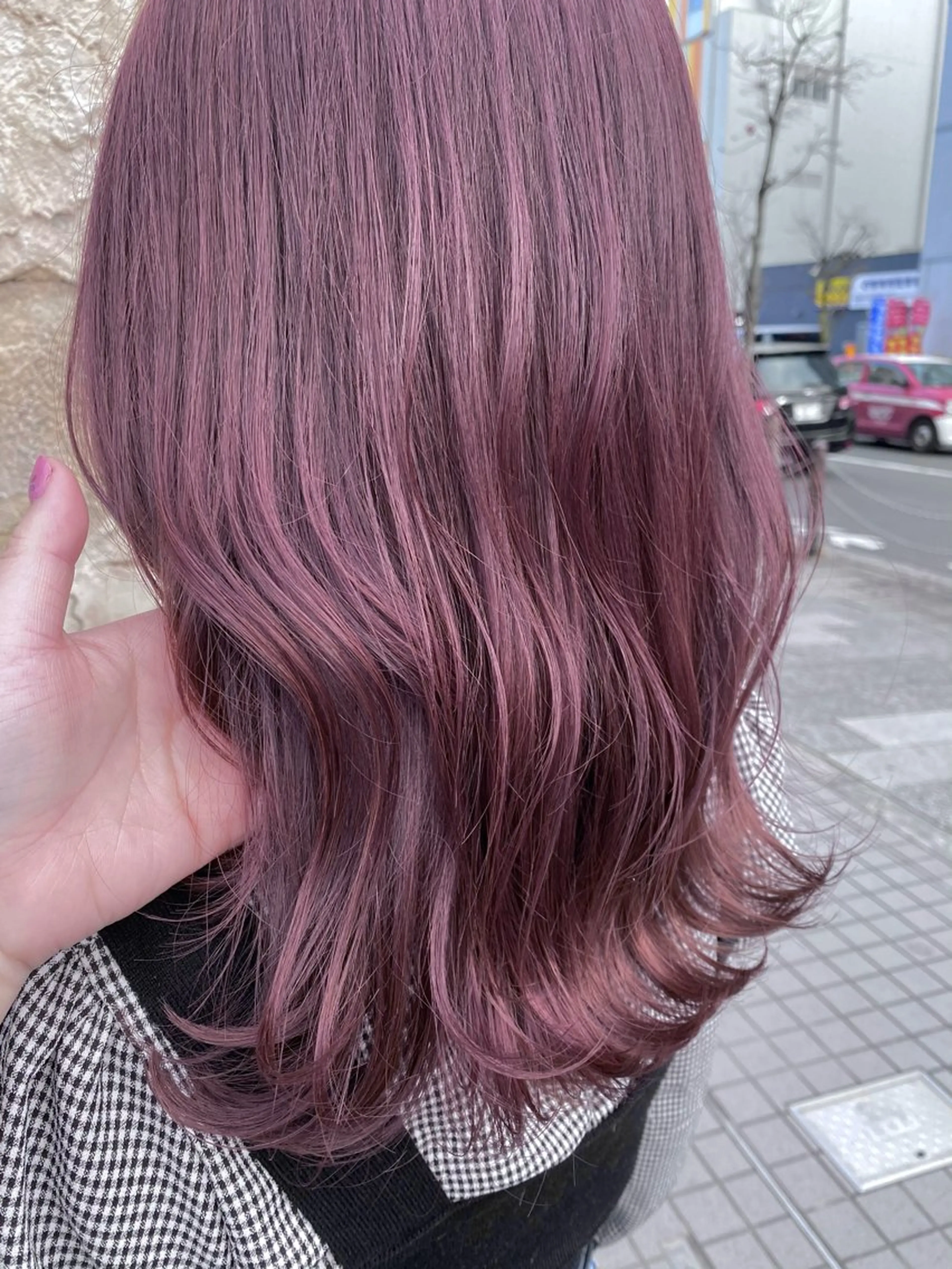 ミニモ限定暖色カラー2500円 ダブルカラー➕3000円の写真