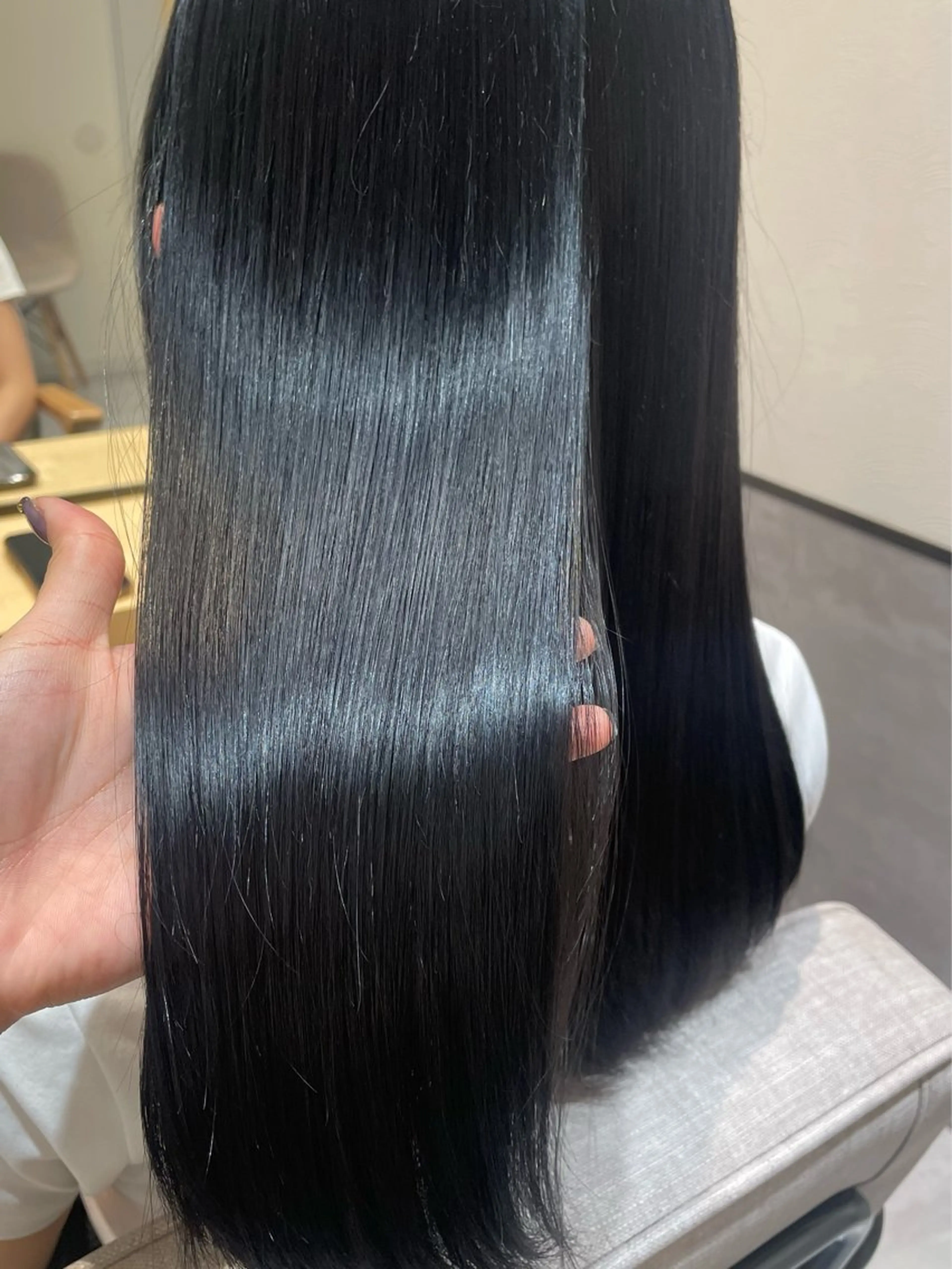 ロング カラー 髪質改善 トリートメント GO TODAY  シェアサロン札幌店所属・kana .のヘアスタイル