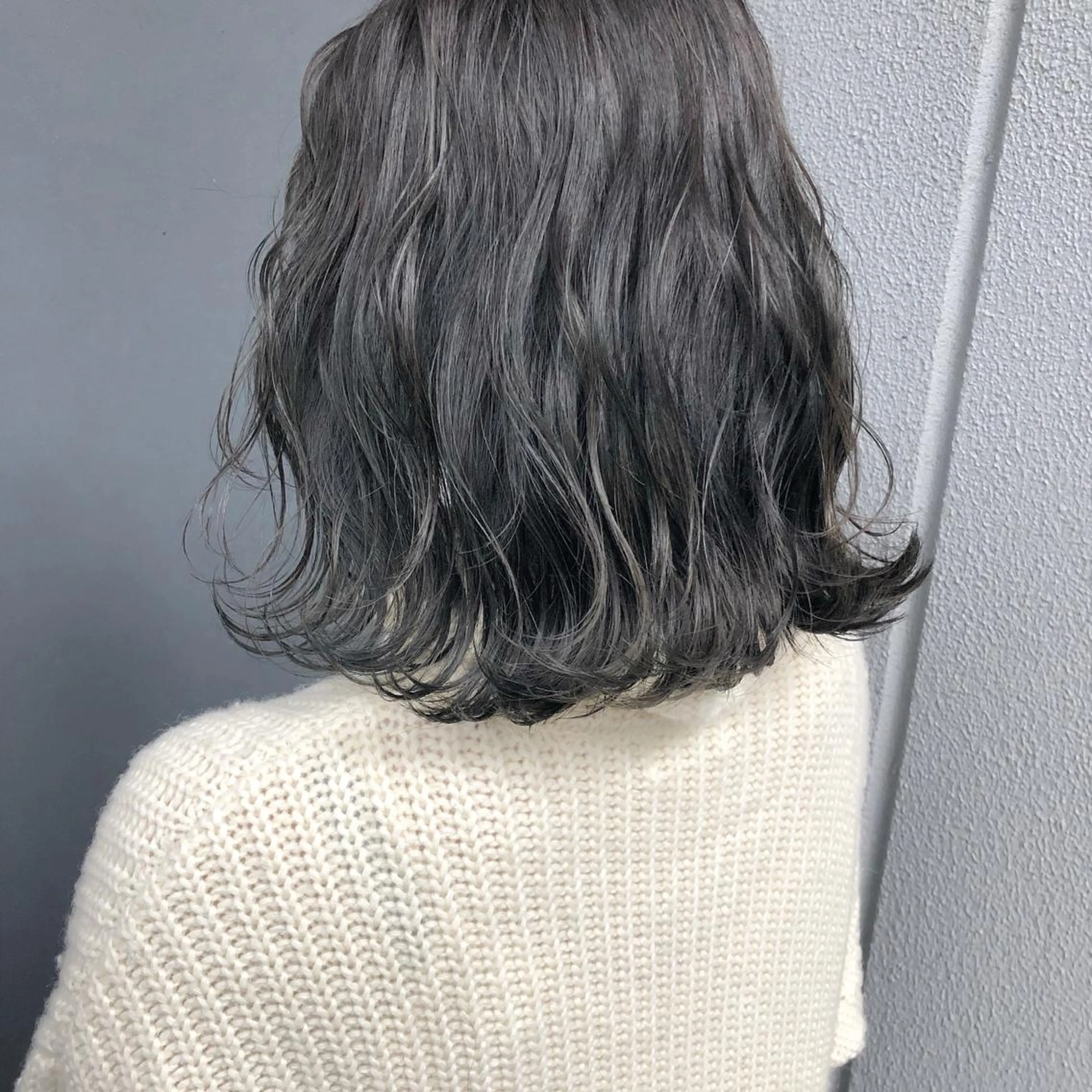 ミディアム カラー カット ヘアカラー トリートメント MIZUHO / ダブルカラー髪質改善のヘアスタイル