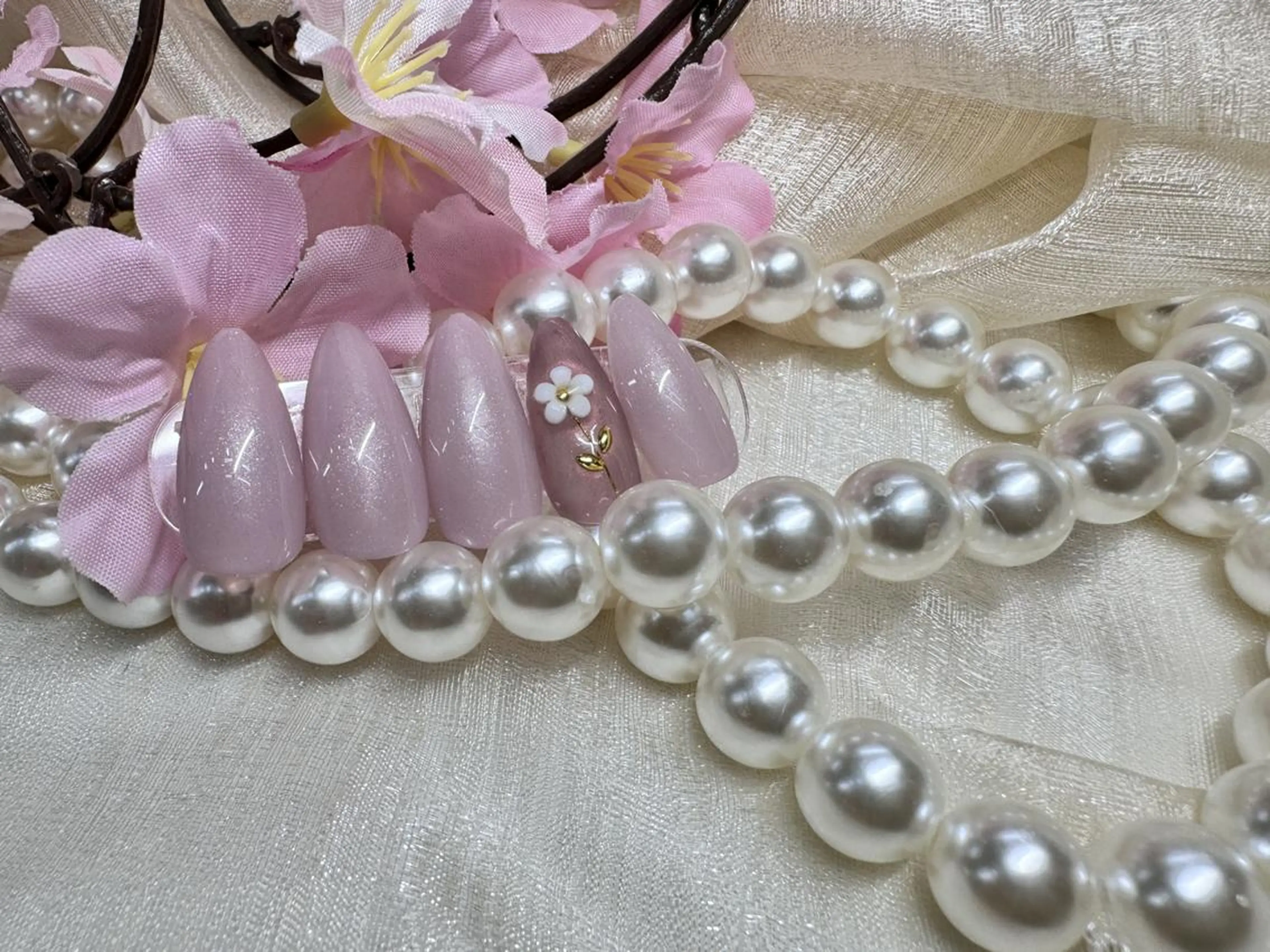 マツエク・マツパ ハンドネイル ハンドケア (∩_∩)ミモネイル /eyelashのネイルデザイン