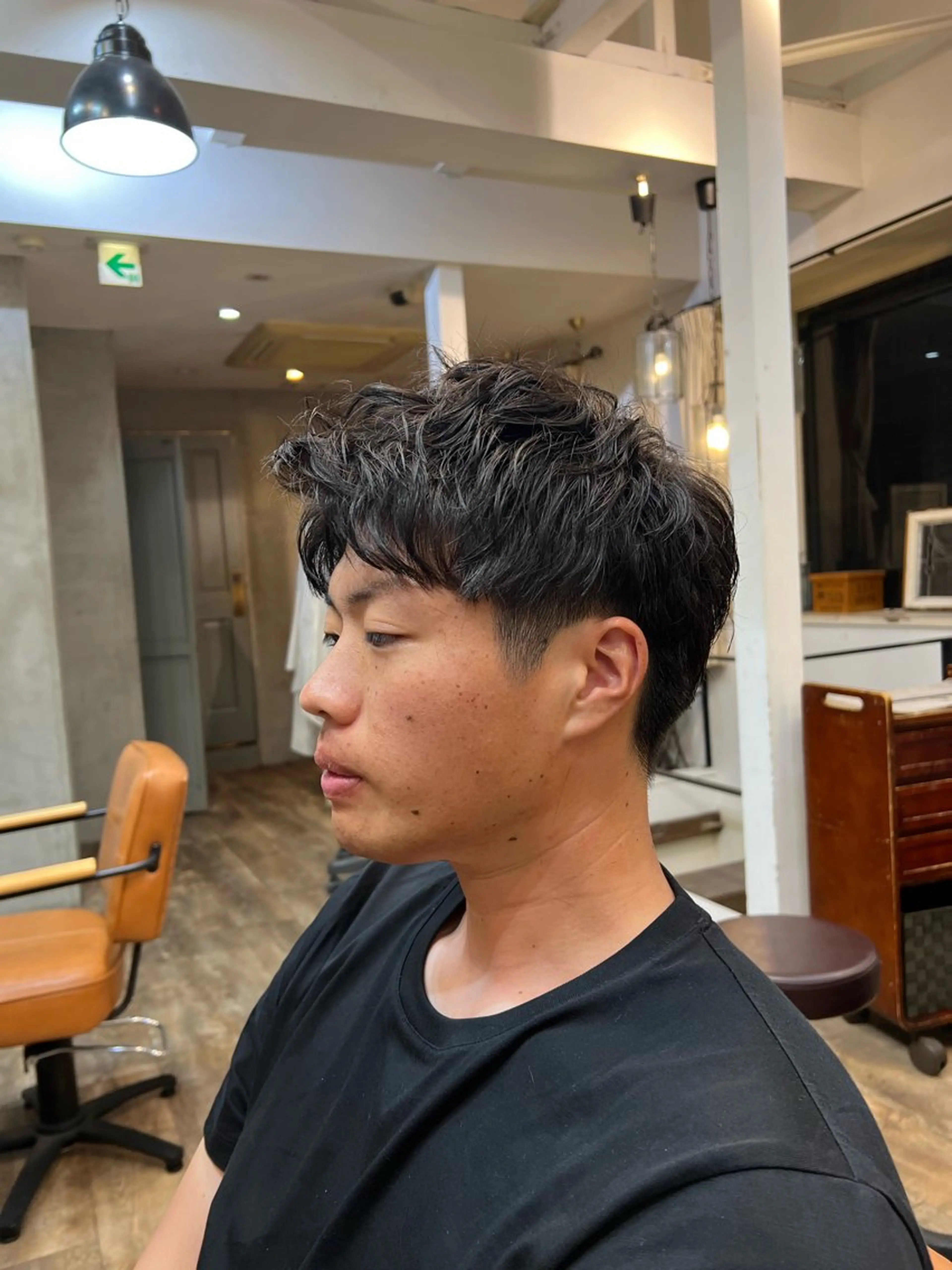 パーマ メンズ at’LAV by Belle所属・【Belle】 MIYUKO🤎のヘアスタイル