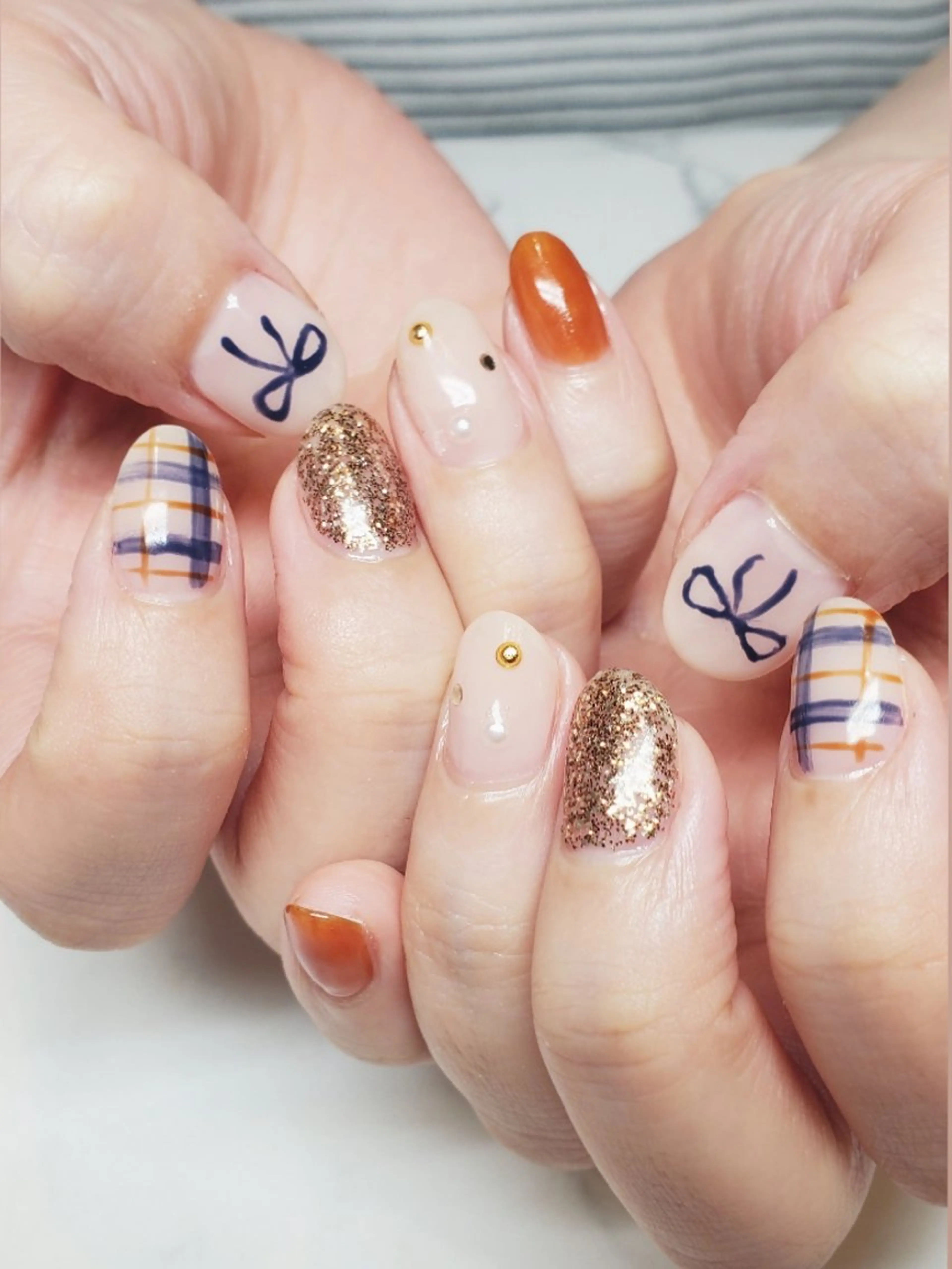 ネイル ハンドネイル ୨୧arc マツダ୨୧のネイルデザイン