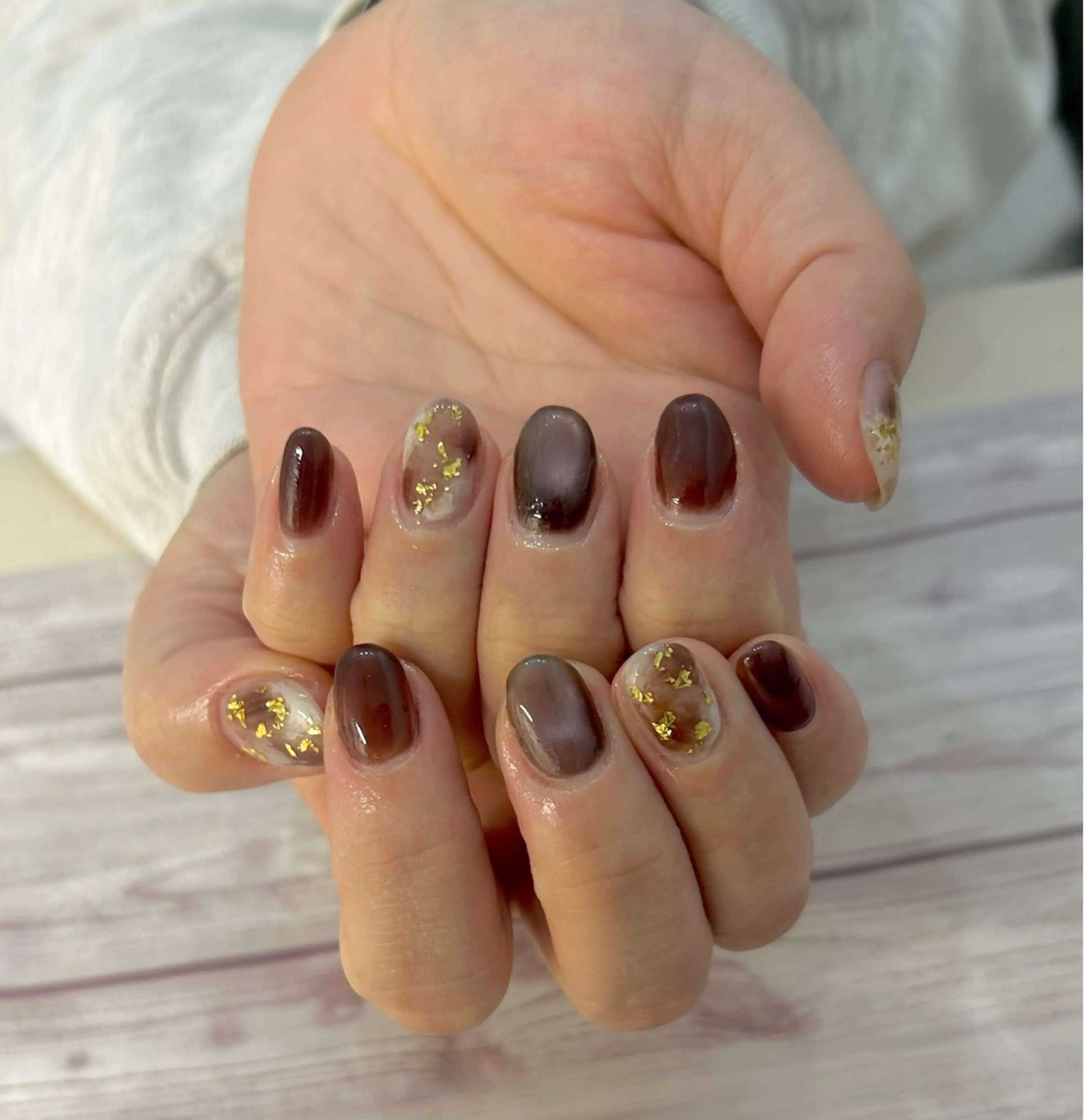 ネイル ハンドネイル MYu Beauty Salon YURIのネイルデザイン