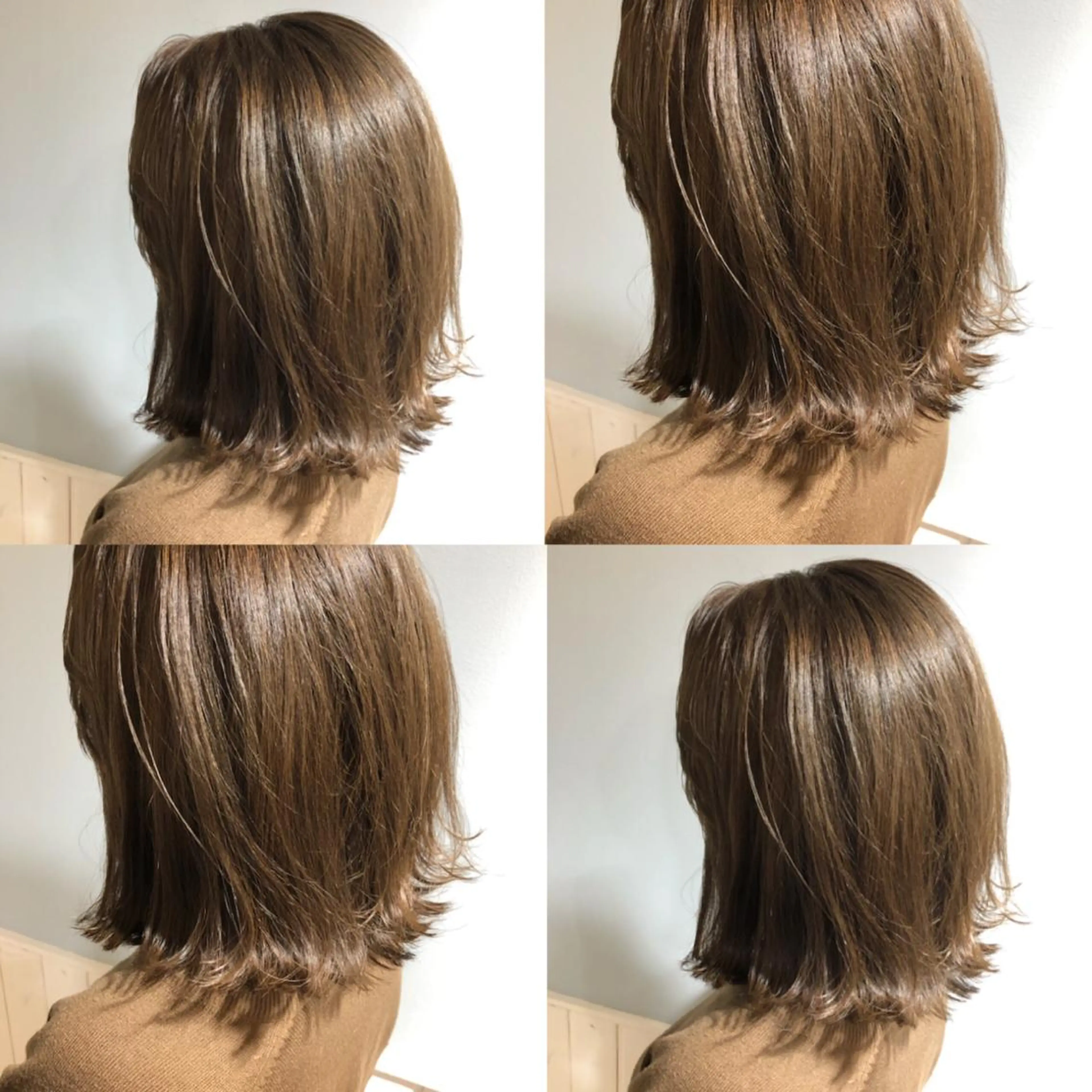 ミディアム カラー 🤎ベージュカラー 🐶メンズパーマのヘアスタイル