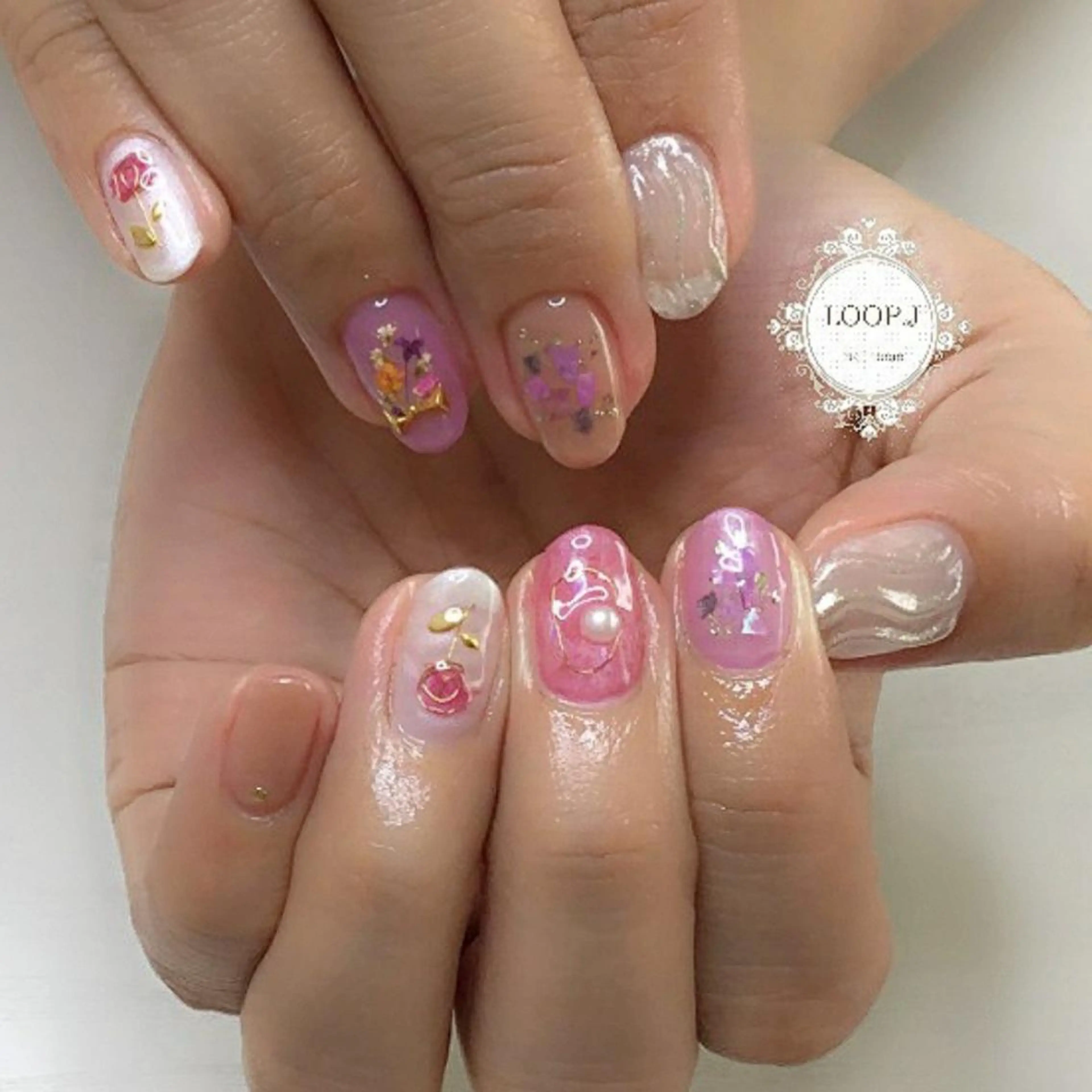 ネイル おおくぼ めぐみのネイルデザイン