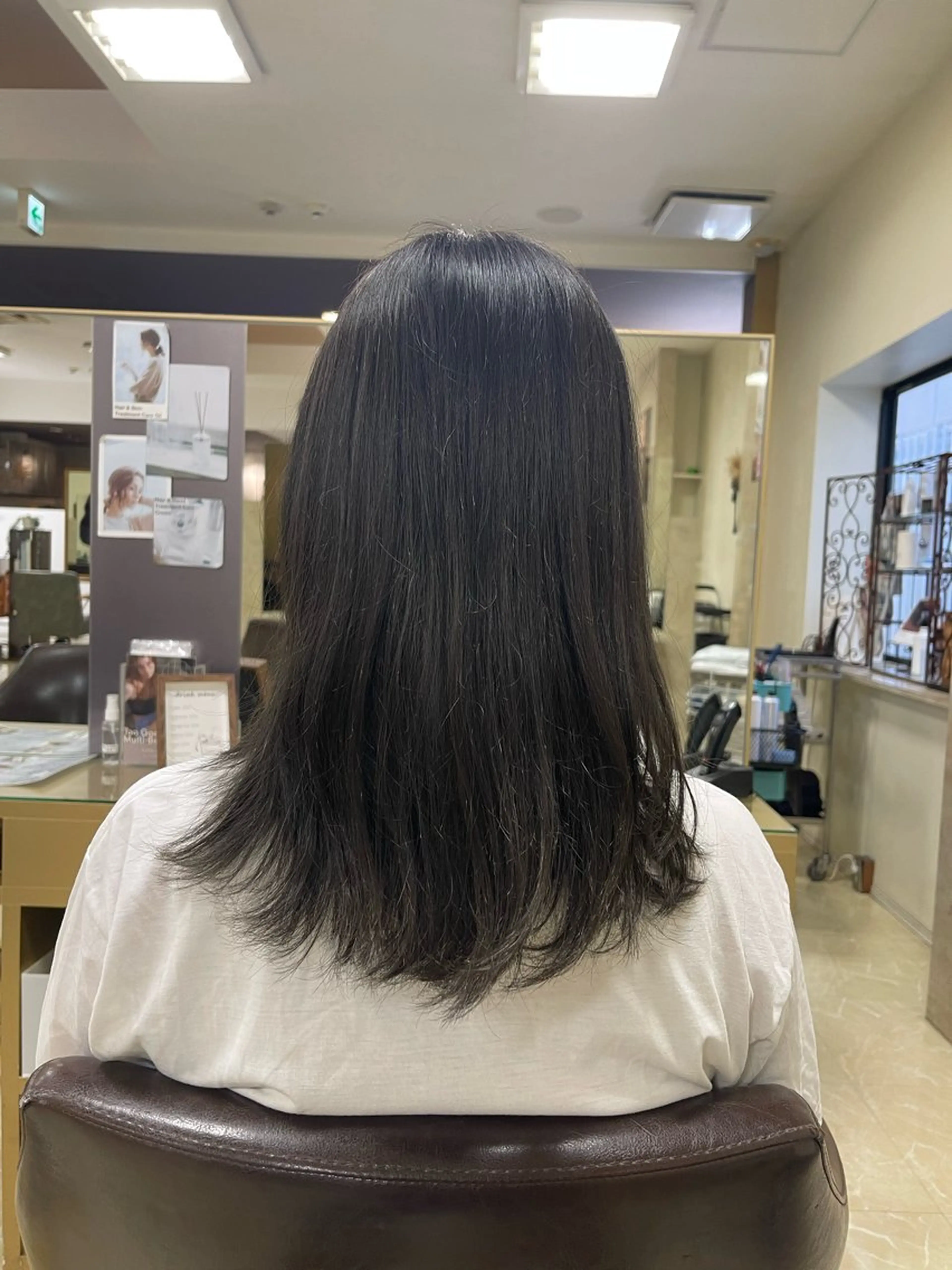 セミロング 髪質改善 縮毛矯正 CARE SHINSAIBASHI所属・縮毛・酸性ストレート 専門 今井のヘアスタイル