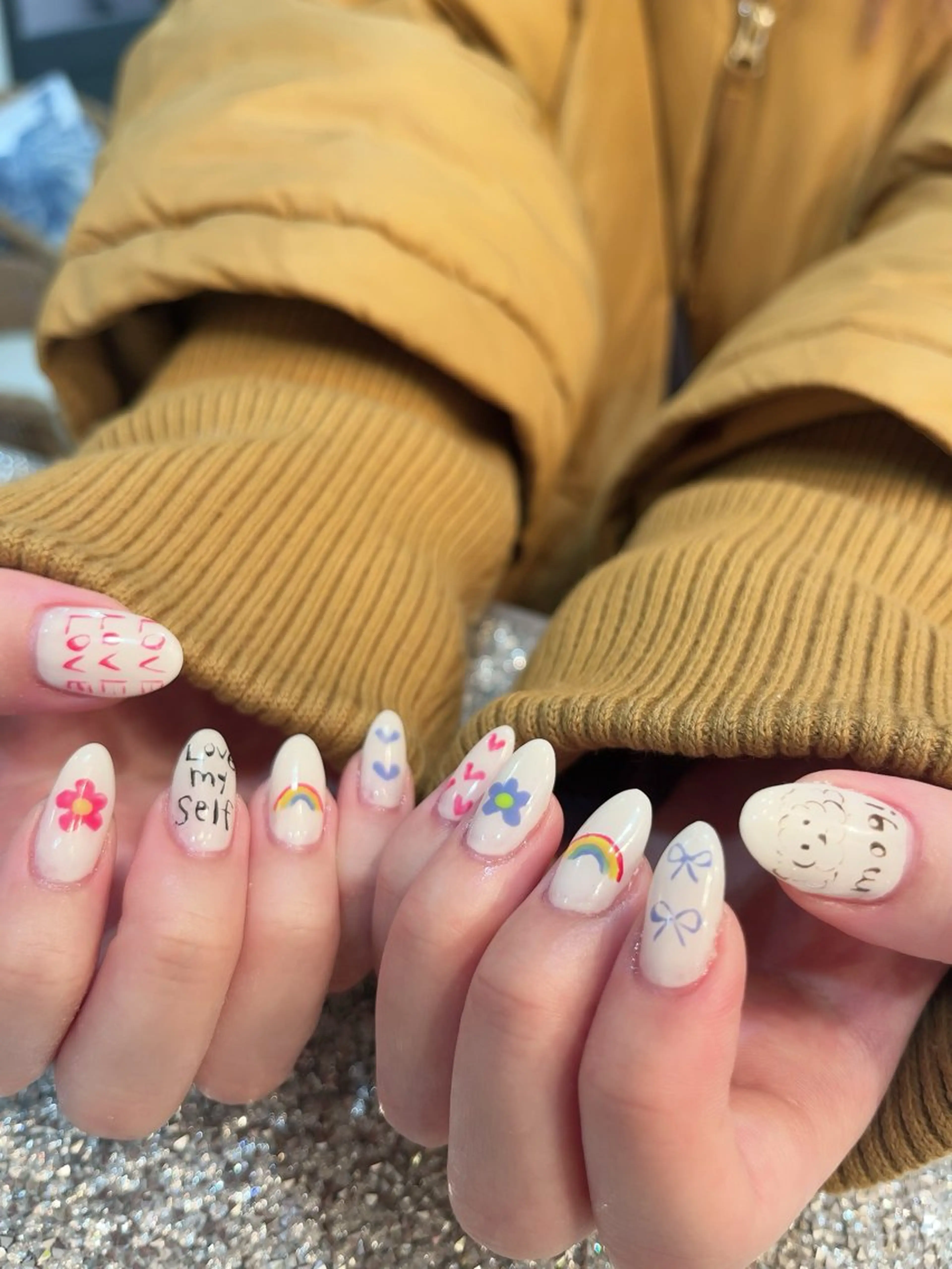 ネイル wooone所属・鶴橋wooone nail.rieのネイルデザイン