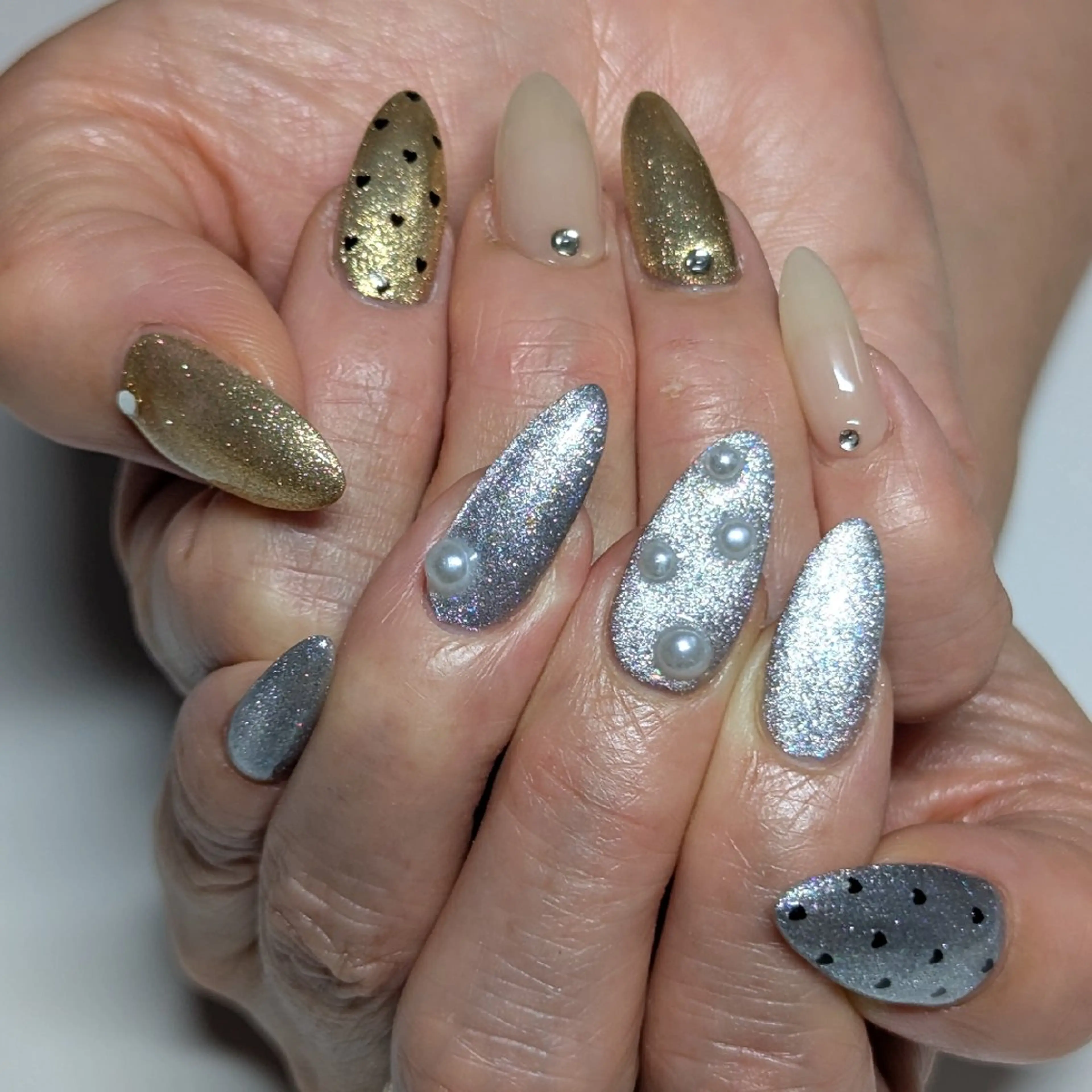 ネイル 長さ出し 持ち込み ハンドネイル KANON所属・☆ KANON☆のネイルデザイン