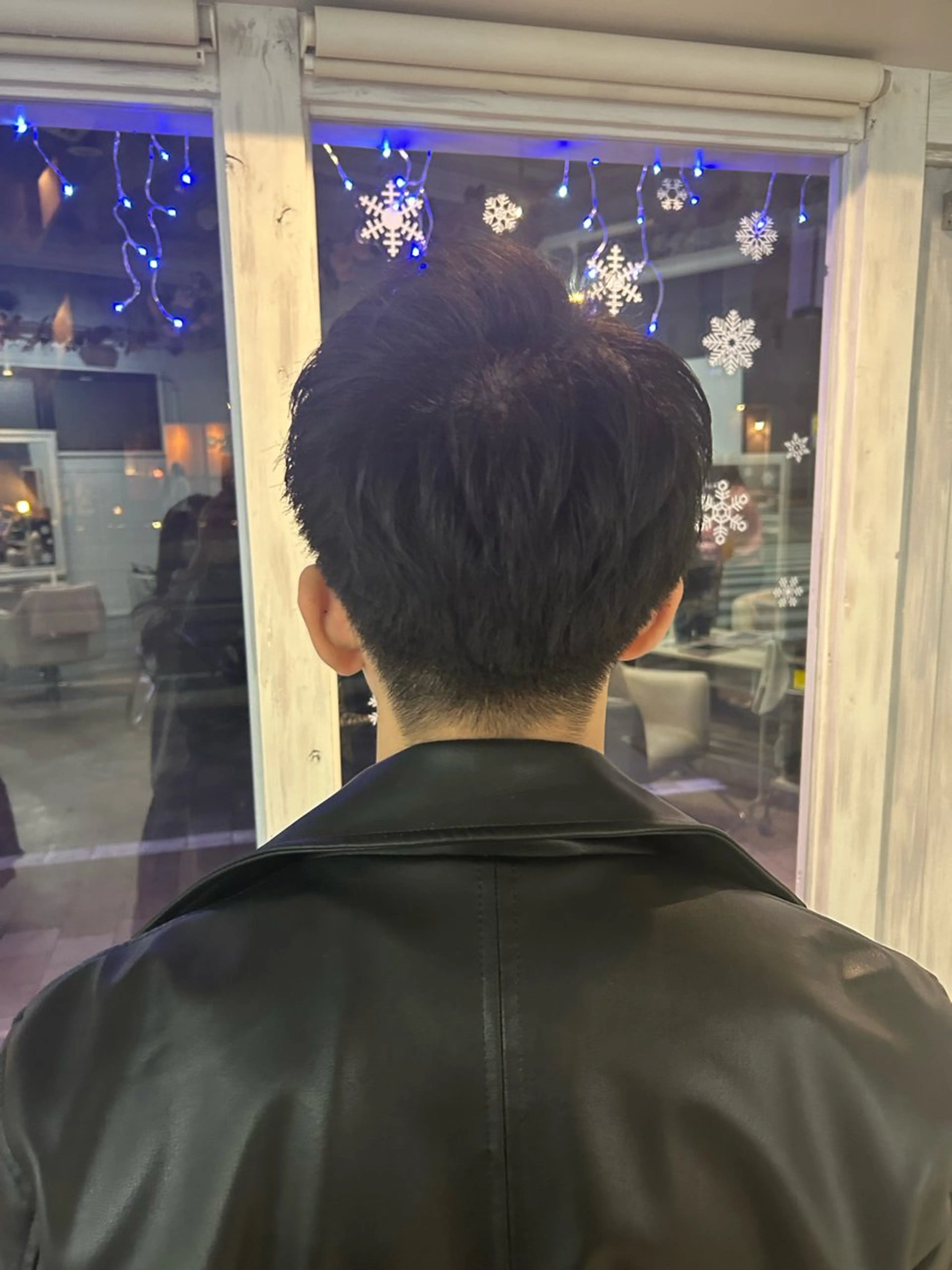 メンズ ツヤ感ナチュラル 野口晴菜のヘアスタイル