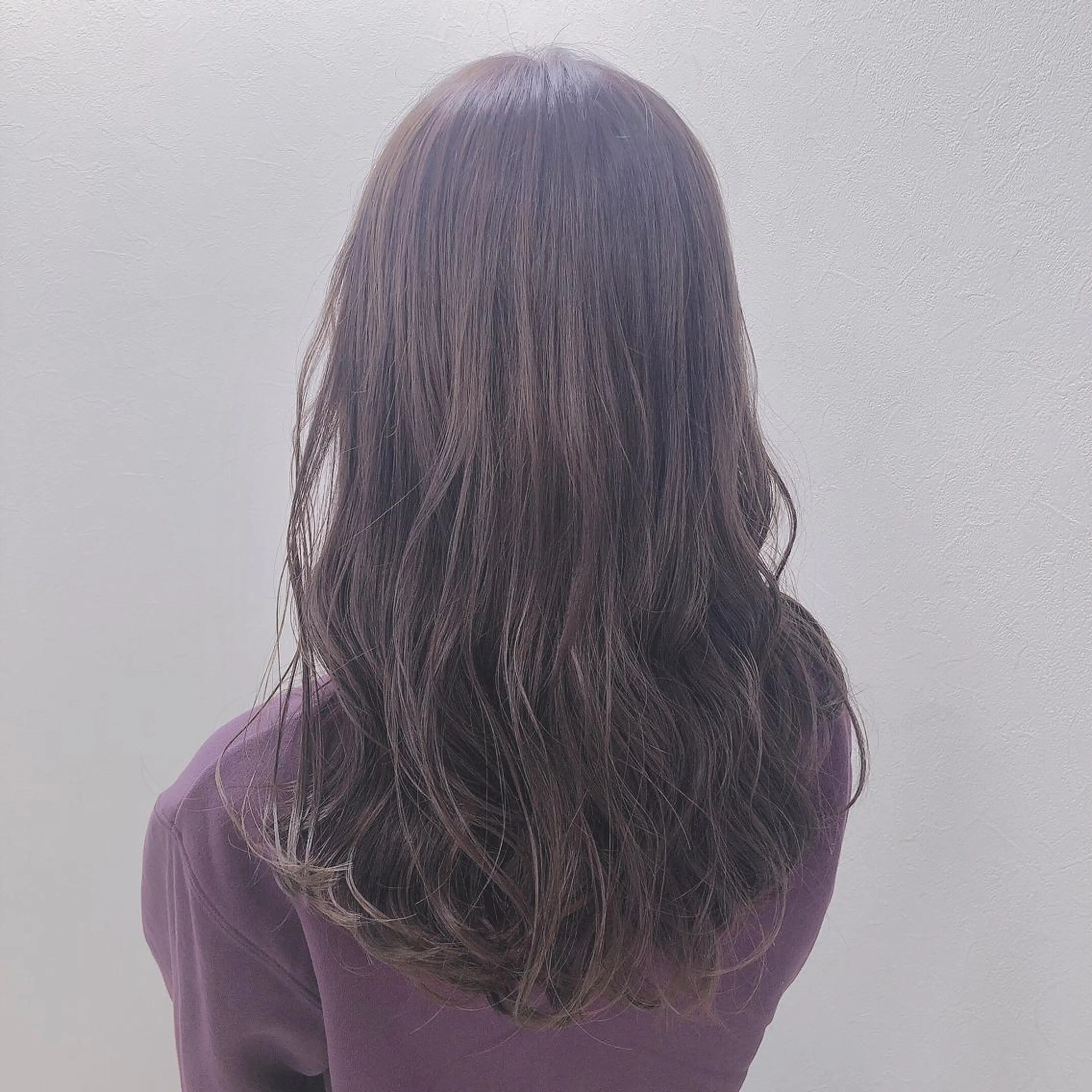 セミロング 透明感カラー💖 Stylist佐藤澪のマツエク・マツパデザイン