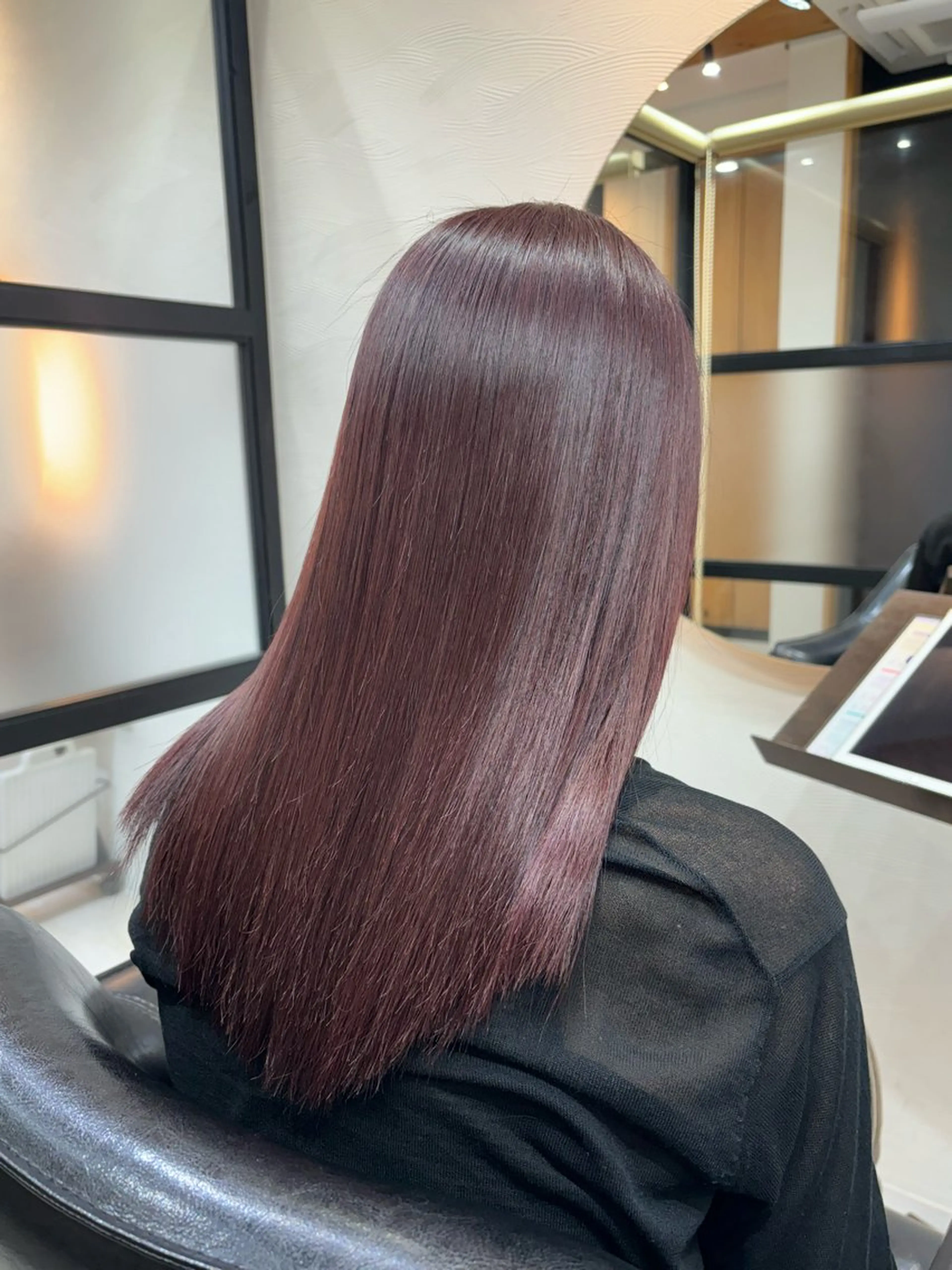 セミロング カラー 髪質改善 トリートメント 🍒透明感カラー NO.1/ララ🍒のヘアスタイル