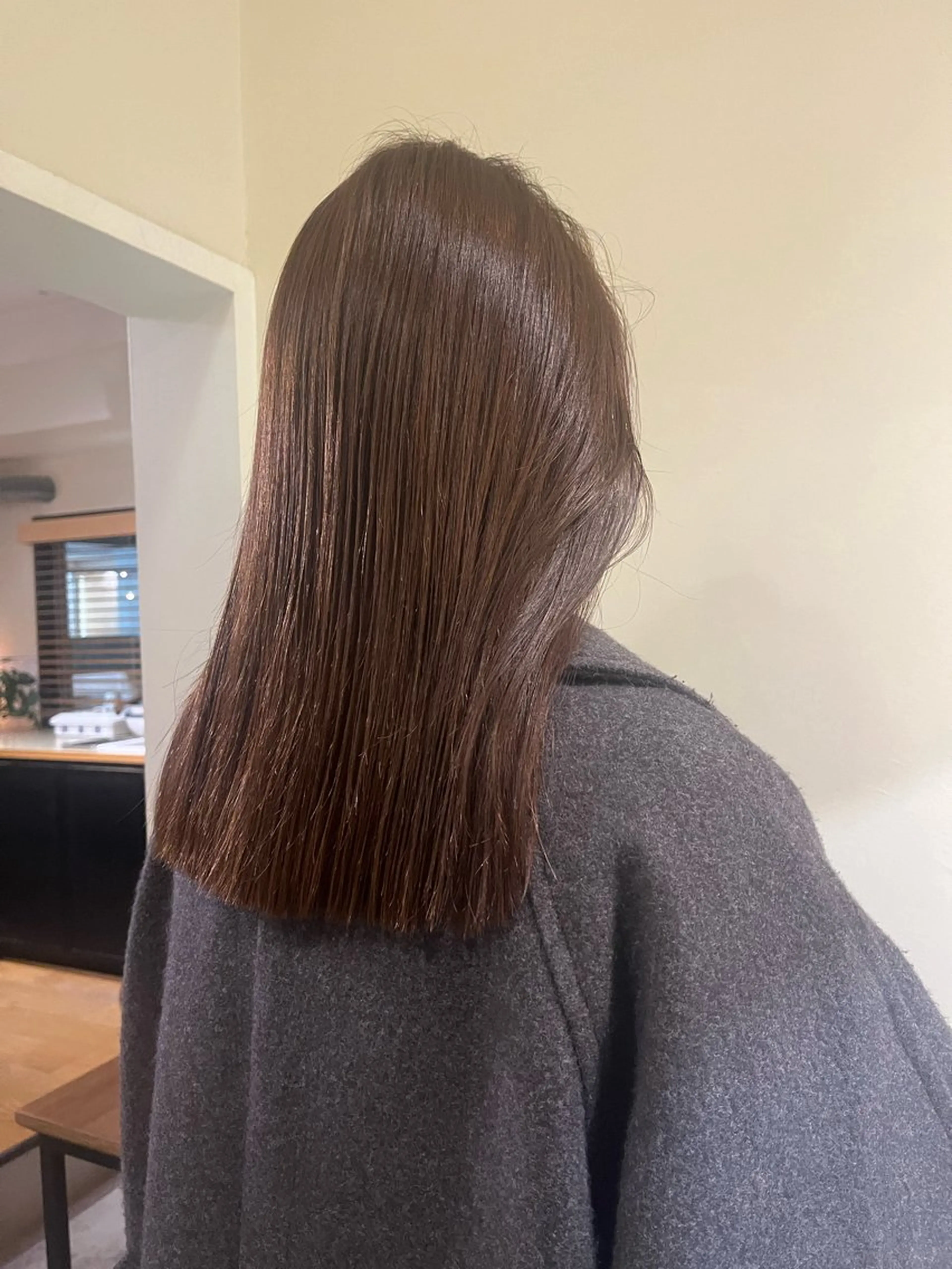 【⚠️リピーター様限定⚠️】カット+縮毛矯正/ストレートパーマの写真