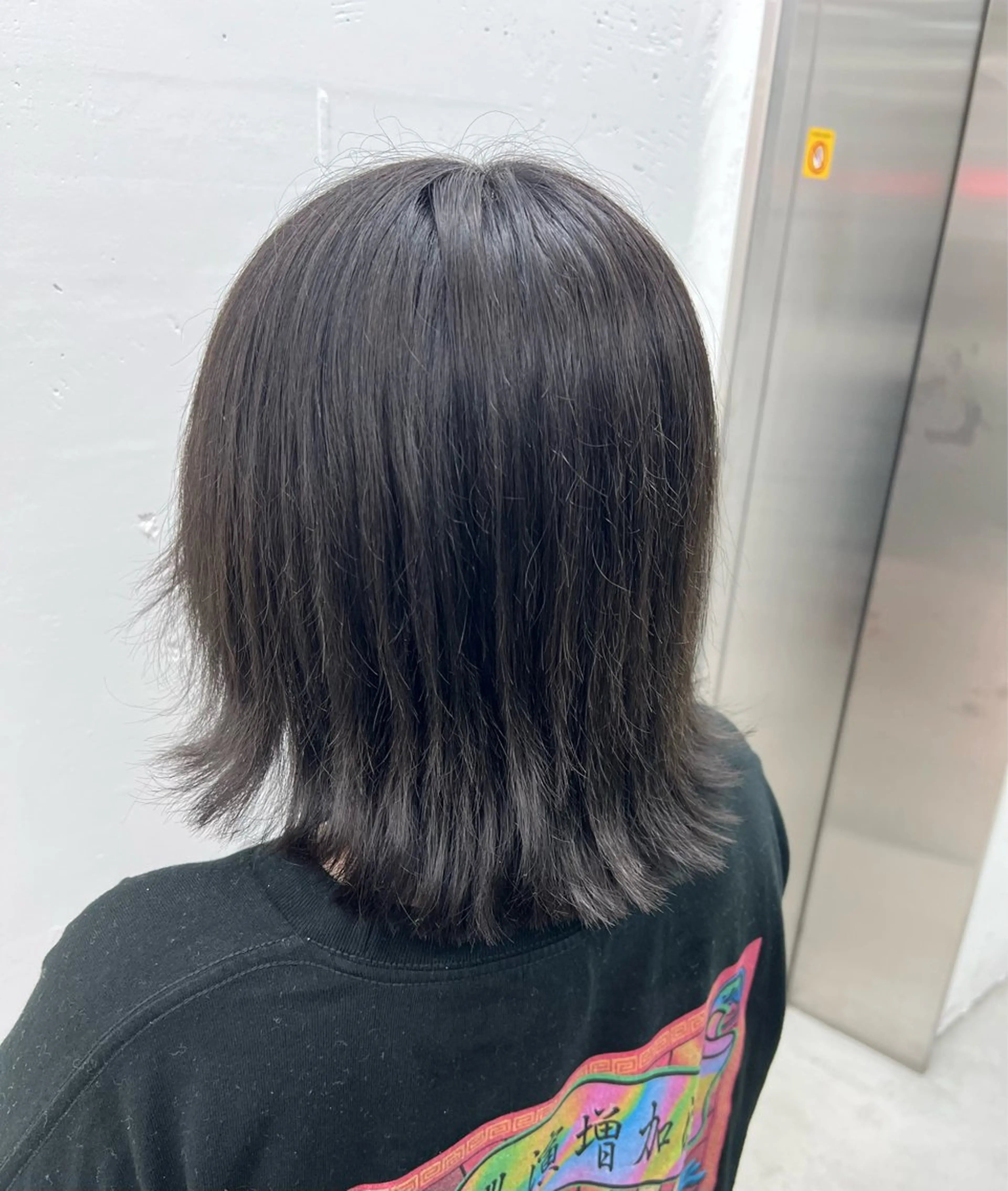 ミディアム カラー ボブ 外ハネヘア カット ヘアカラー あすか JILLSTUDIOのヘアスタイル